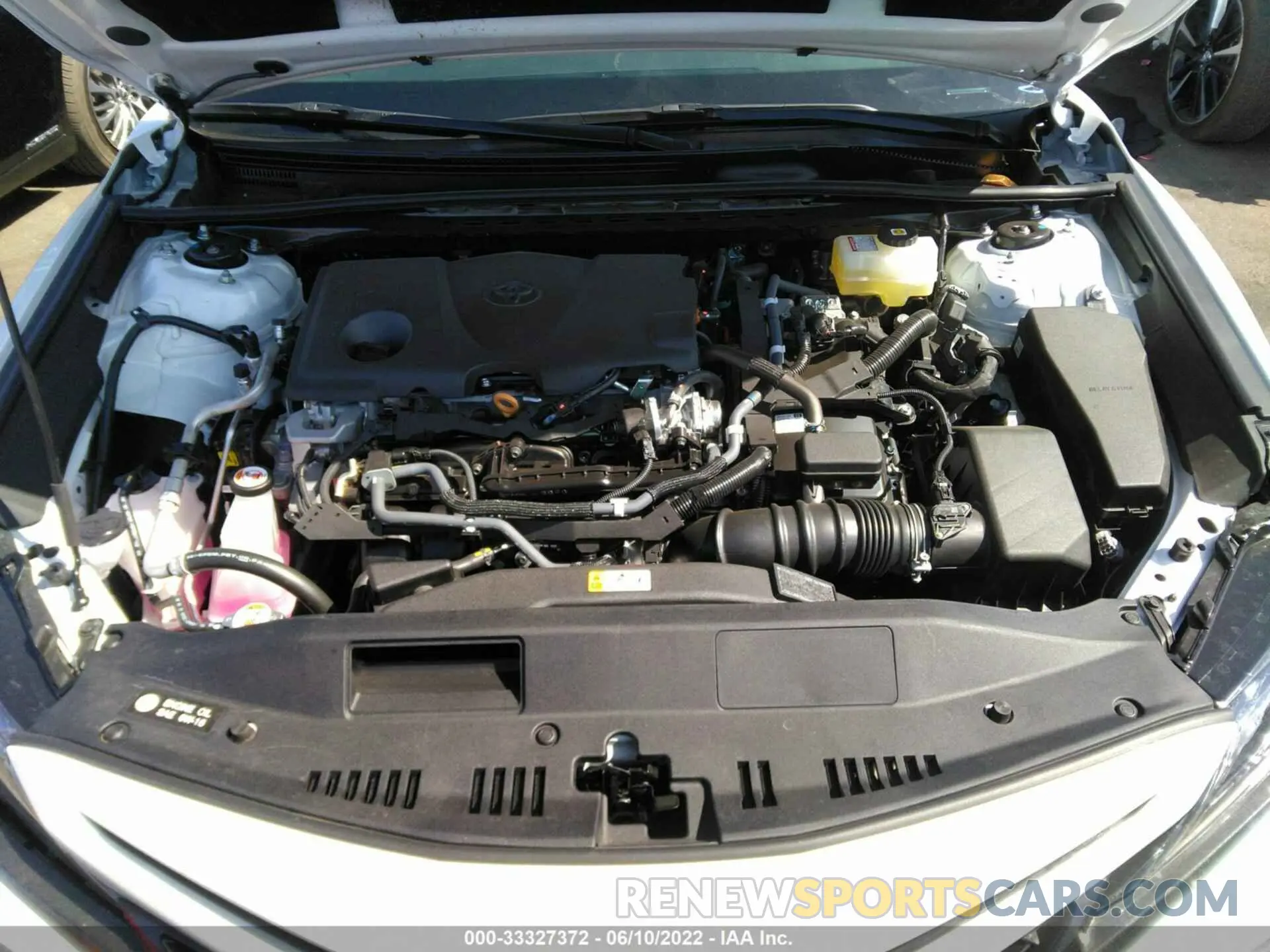 10 fotografías del automóvil dañado 4T1K31AK4NU038378 TOYOTA CAMRY 2022