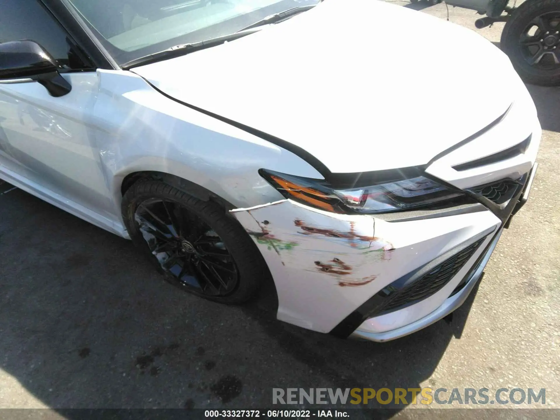 6 fotografías del automóvil dañado 4T1K31AK4NU038378 TOYOTA CAMRY 2022