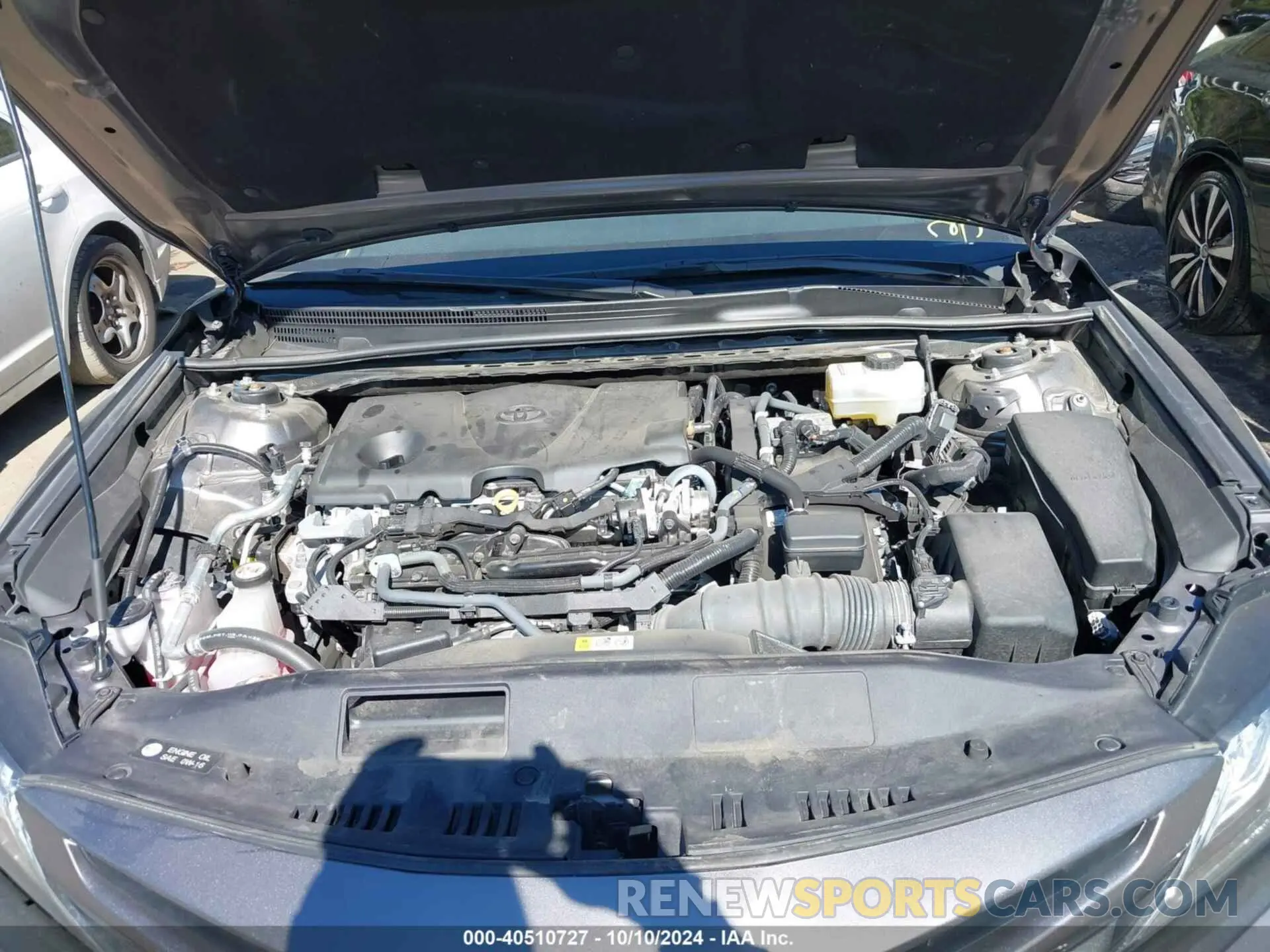 10 fotografías del automóvil dañado 4T1K31AK5NU593971 TOYOTA CAMRY 2022