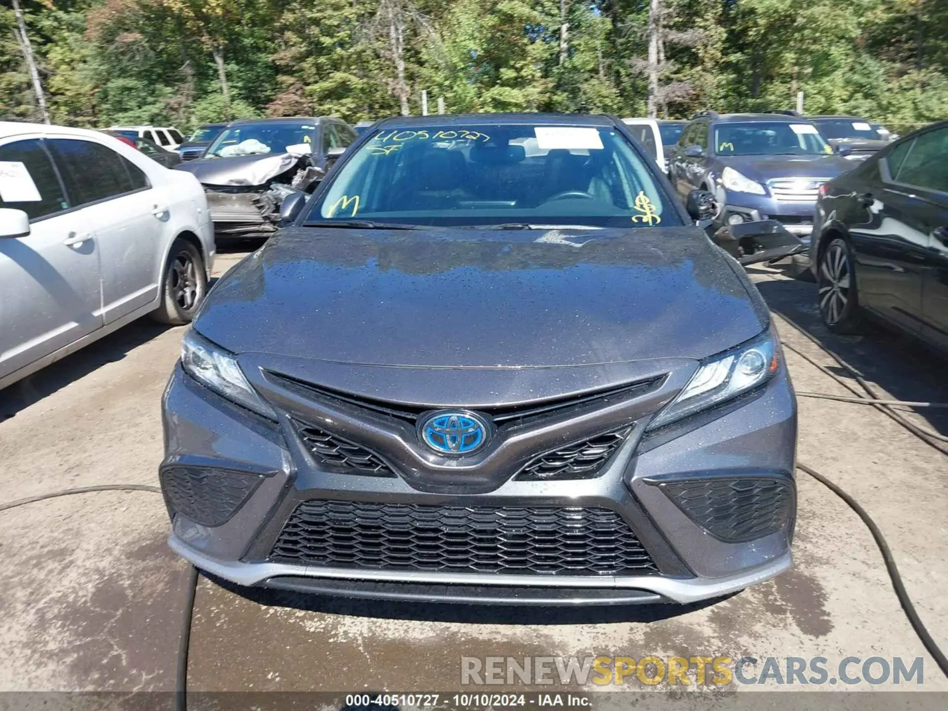 12 fotografías del automóvil dañado 4T1K31AK5NU593971 TOYOTA CAMRY 2022