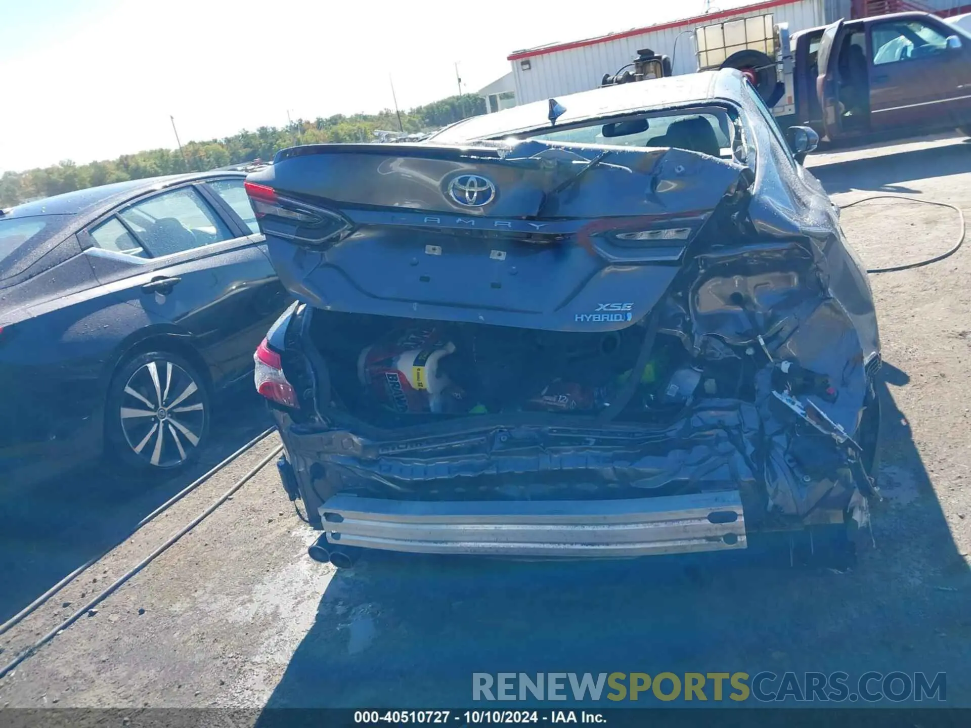 16 fotografías del automóvil dañado 4T1K31AK5NU593971 TOYOTA CAMRY 2022