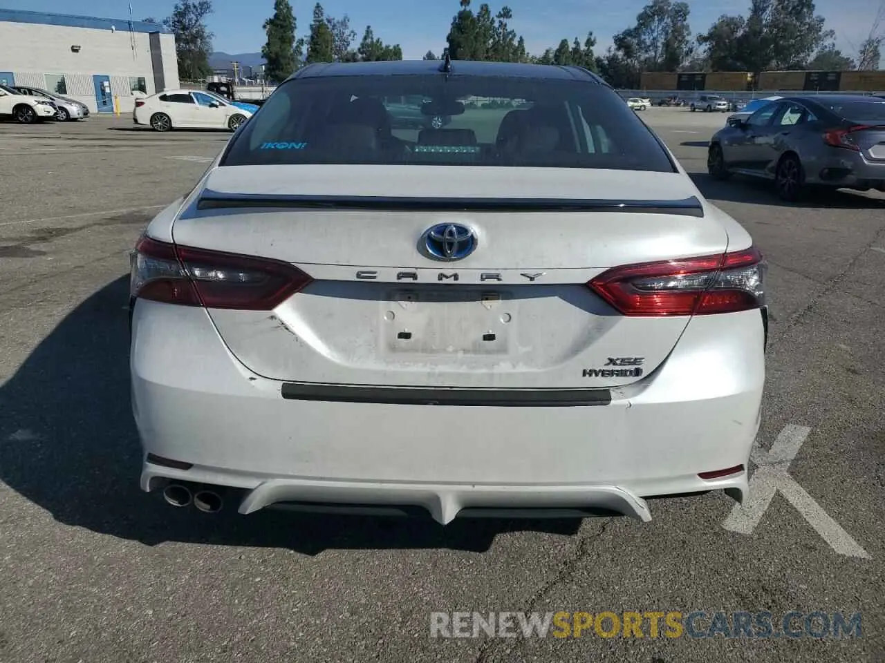 6 fotografías del automóvil dañado 4T1K31AK6NU043517 TOYOTA CAMRY 2022