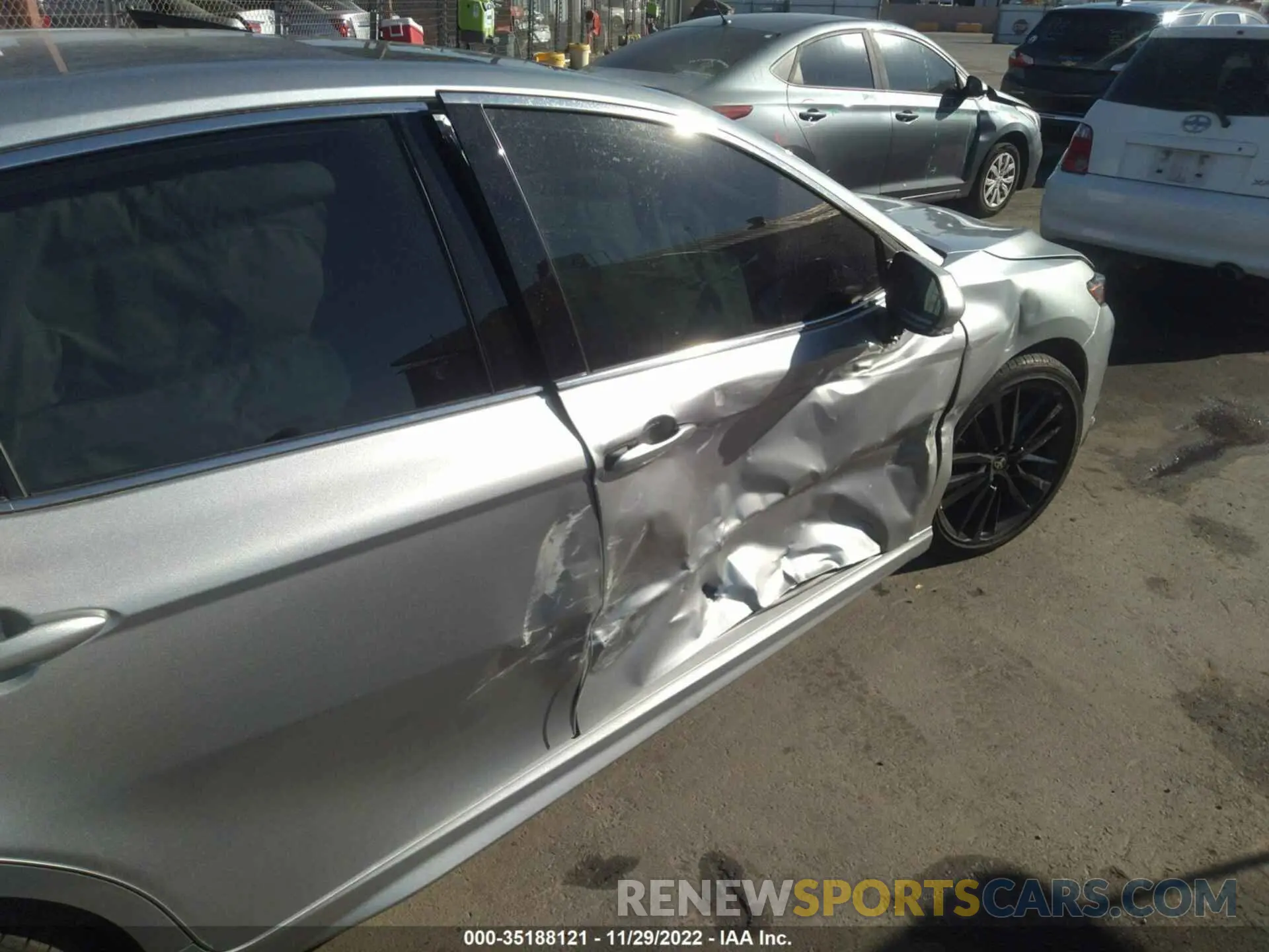 6 fotografías del automóvil dañado 4T1K31AK6NU594756 TOYOTA CAMRY 2022