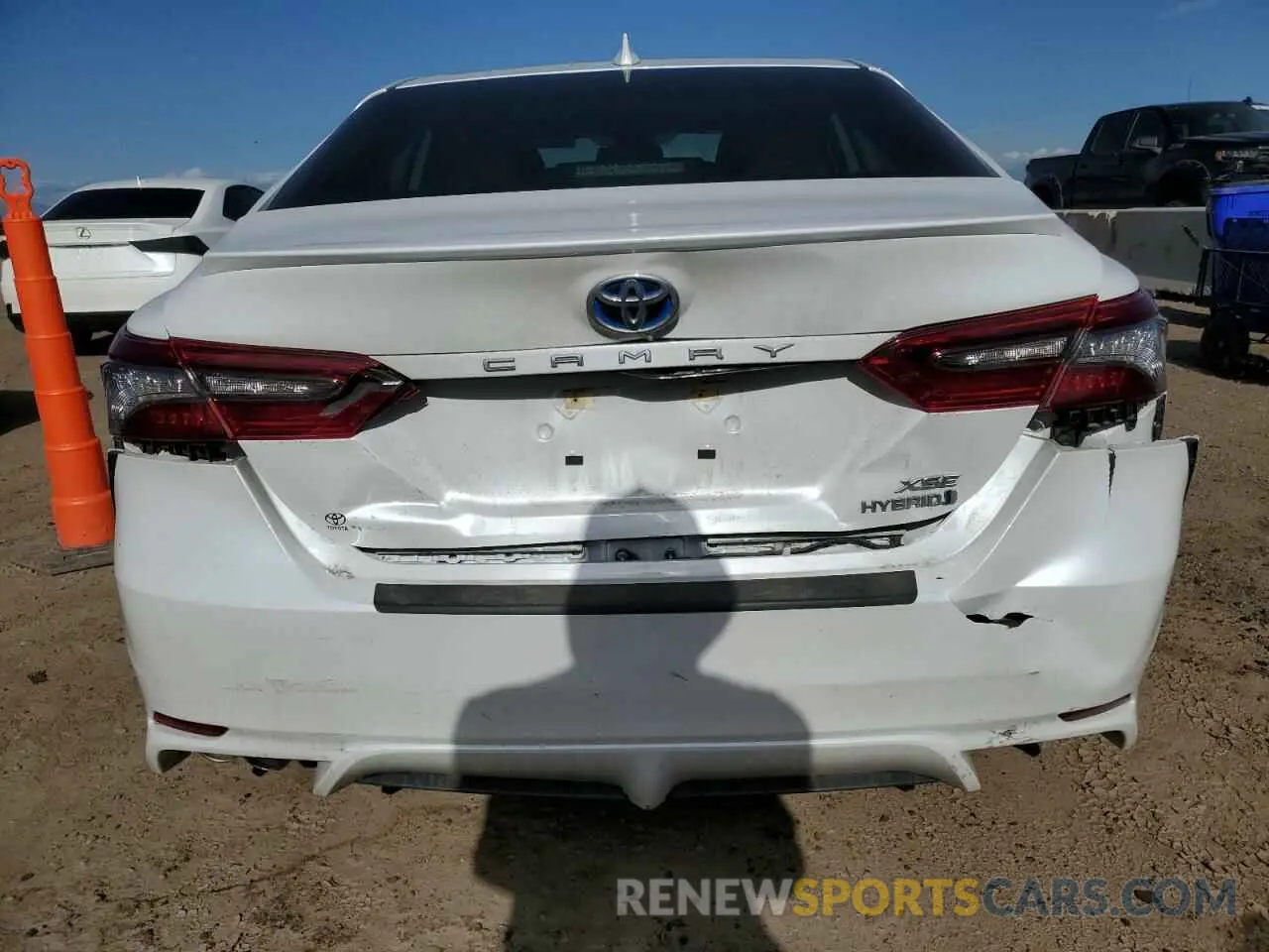 6 fotografías del automóvil dañado 4T1K31AK7NU595351 TOYOTA CAMRY 2022