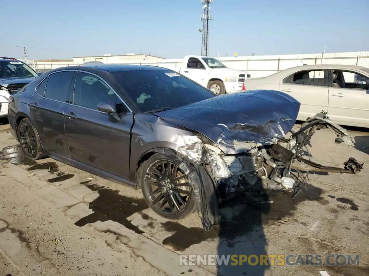 4 fotografías del automóvil dañado 4T1K61AK0NU014151 TOYOTA CAMRY 2022