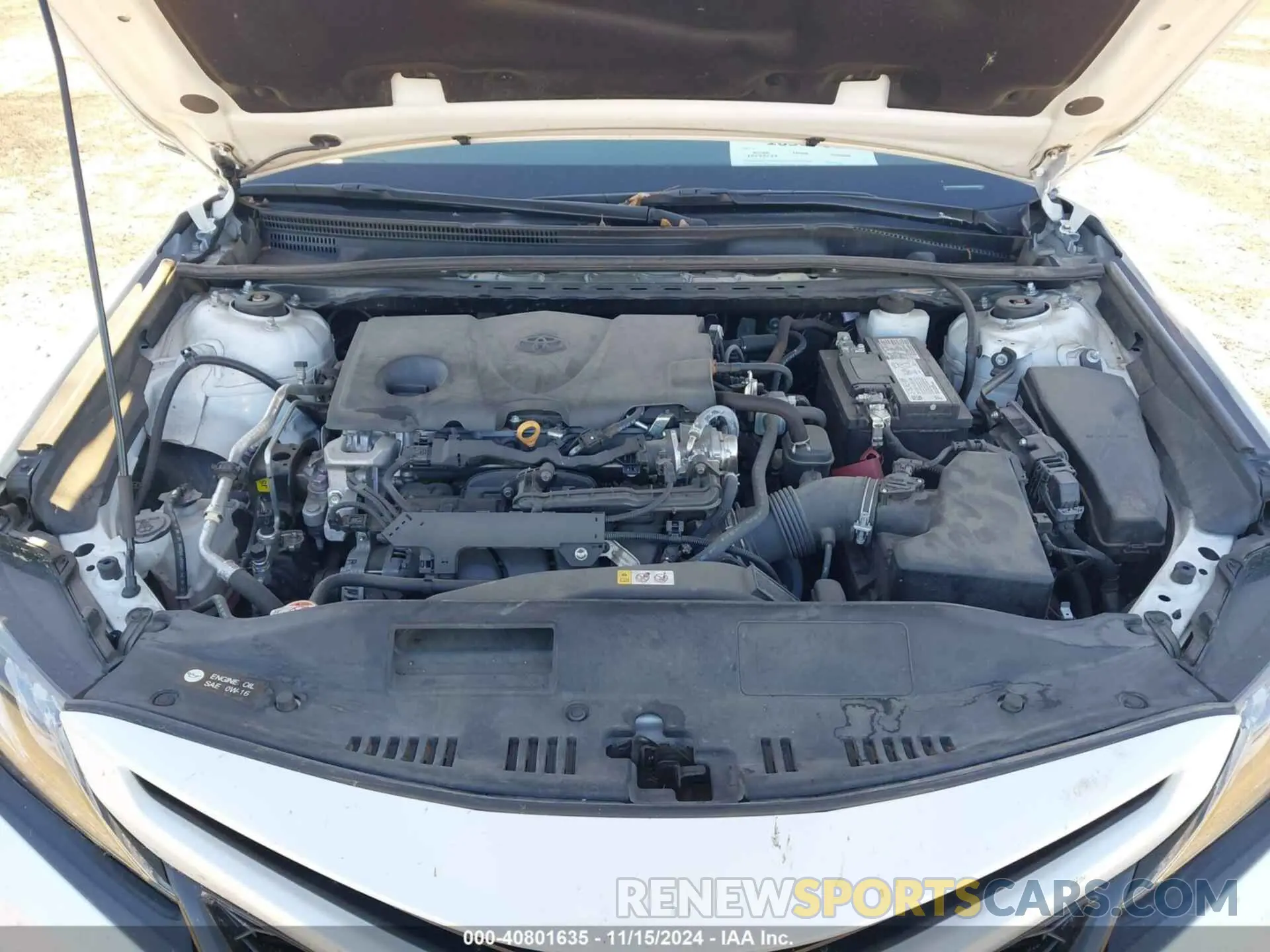 10 fotografías del automóvil dañado 4T1K61AK0NU028387 TOYOTA CAMRY 2022