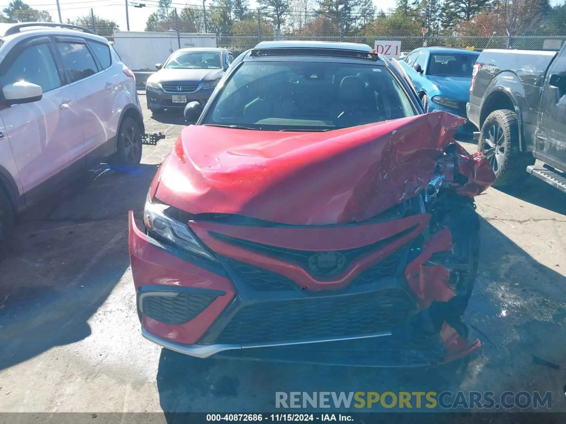 11 fotografías del automóvil dañado 4T1K61AK0NU033783 TOYOTA CAMRY 2022