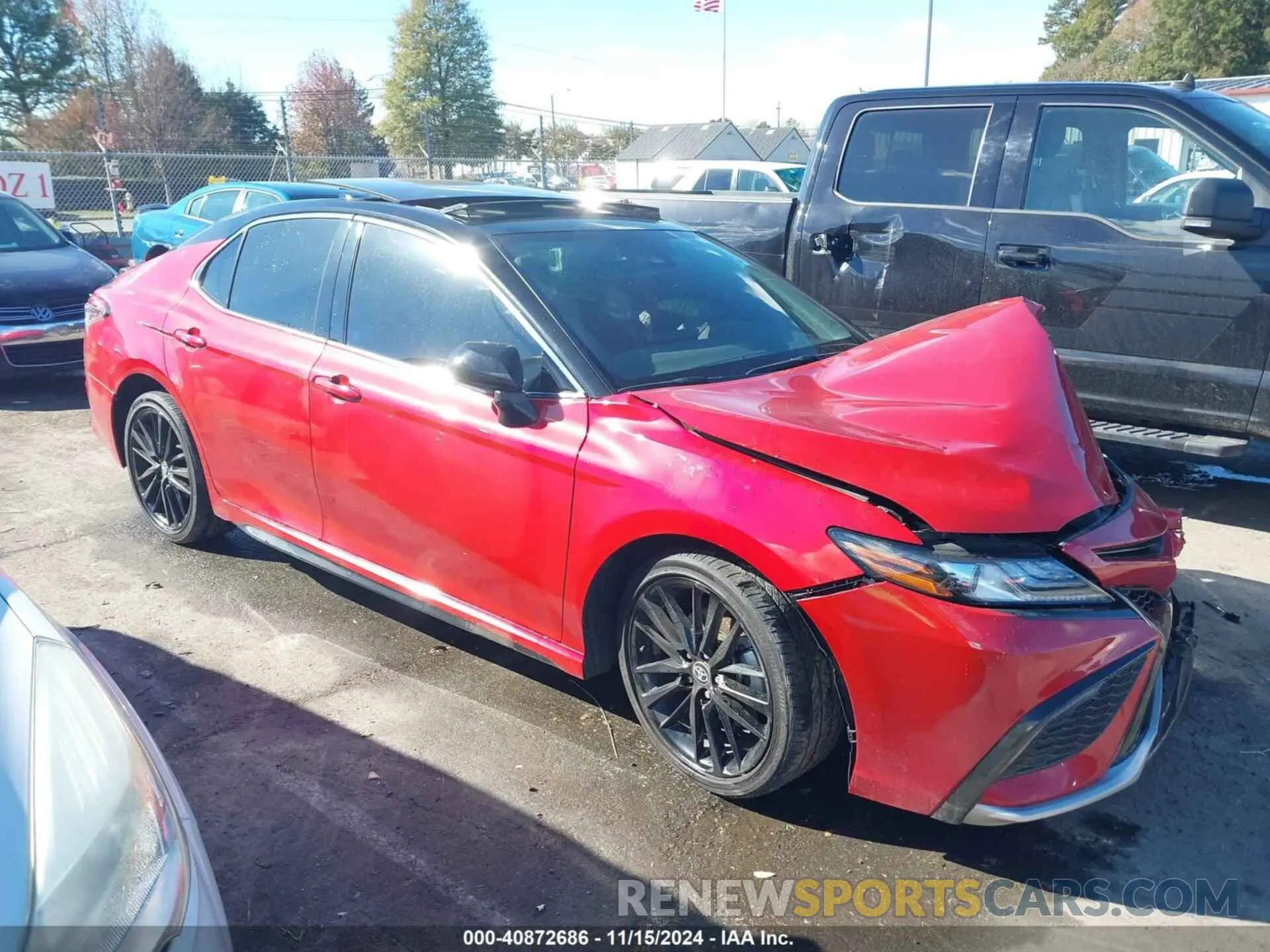 12 fotografías del automóvil dañado 4T1K61AK0NU033783 TOYOTA CAMRY 2022