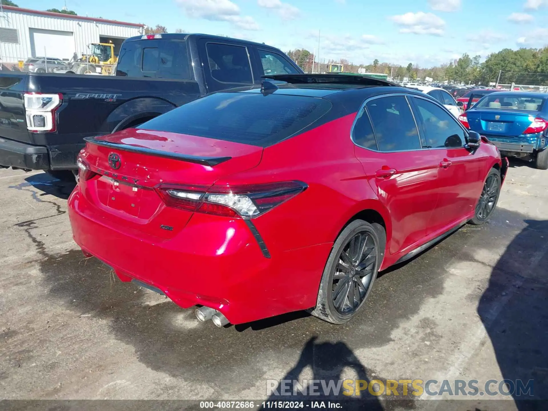 4 fotografías del automóvil dañado 4T1K61AK0NU033783 TOYOTA CAMRY 2022