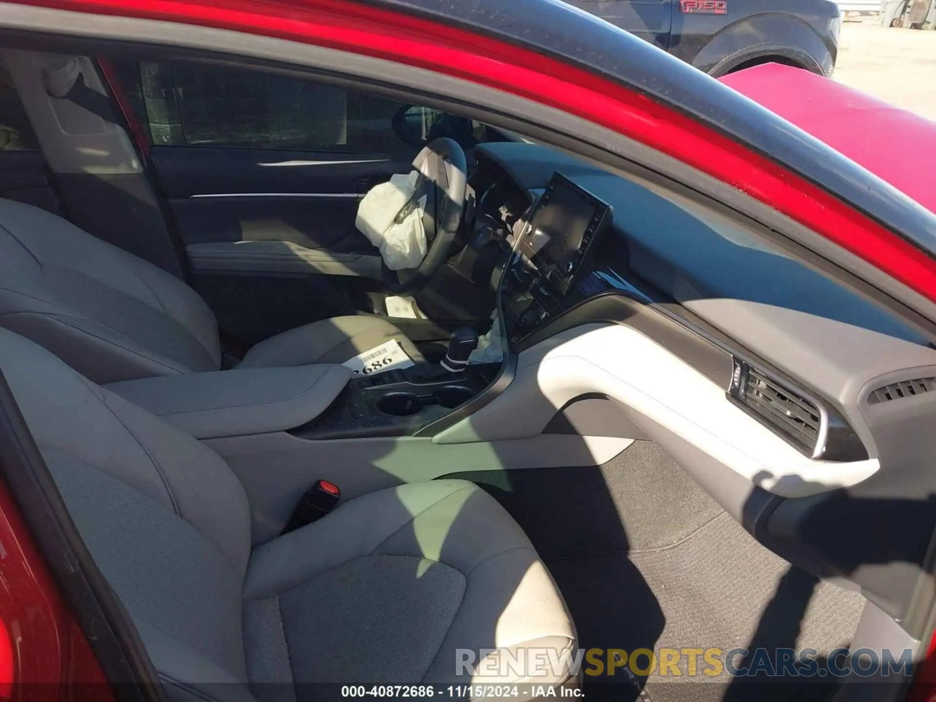 5 fotografías del automóvil dañado 4T1K61AK0NU033783 TOYOTA CAMRY 2022