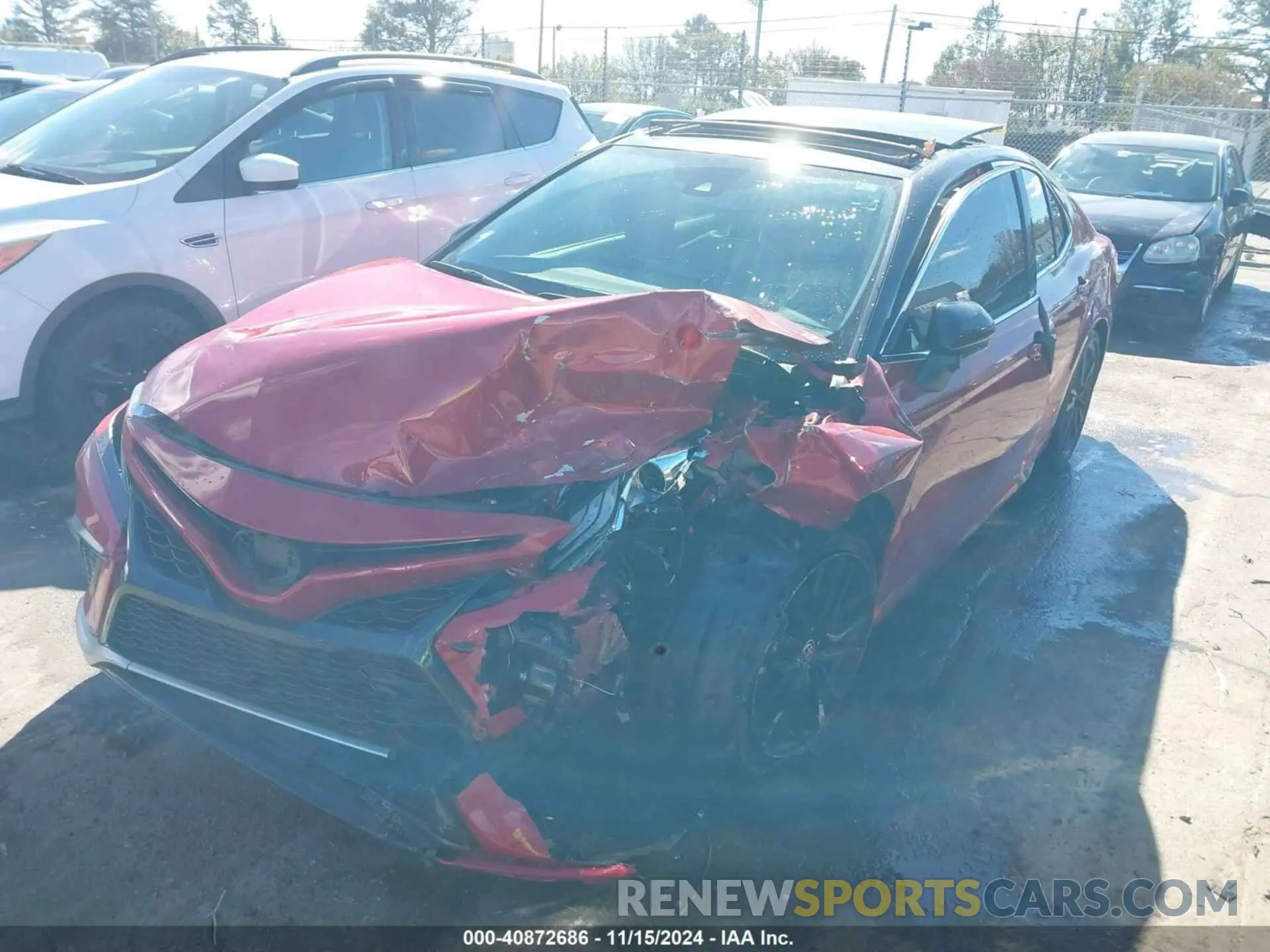 6 fotografías del automóvil dañado 4T1K61AK0NU033783 TOYOTA CAMRY 2022