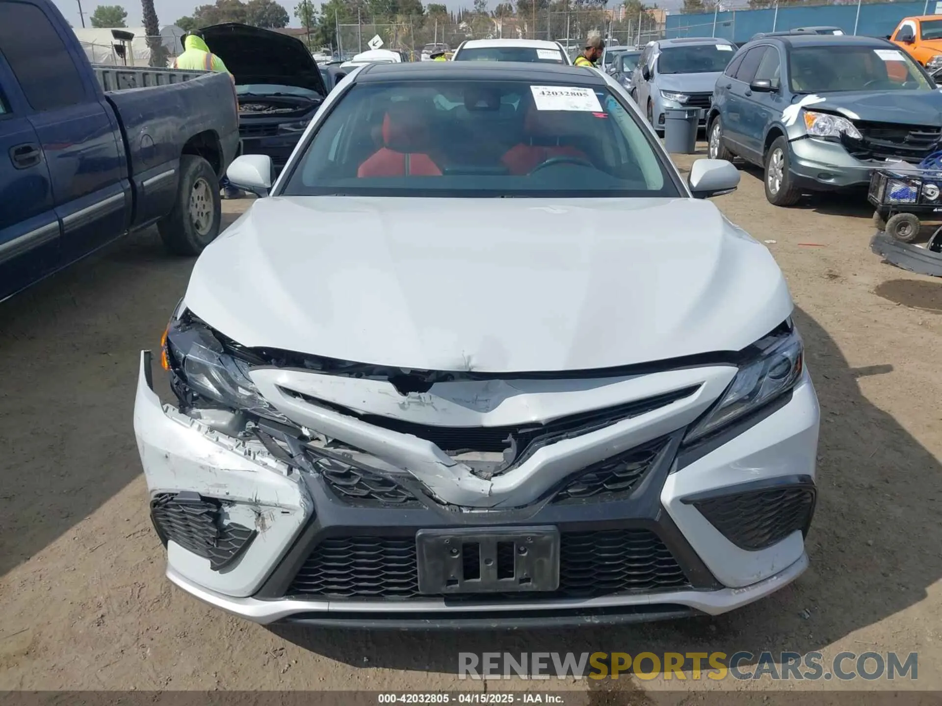 12 fotografías del automóvil dañado 4T1K61AK1NU011131 TOYOTA CAMRY 2022