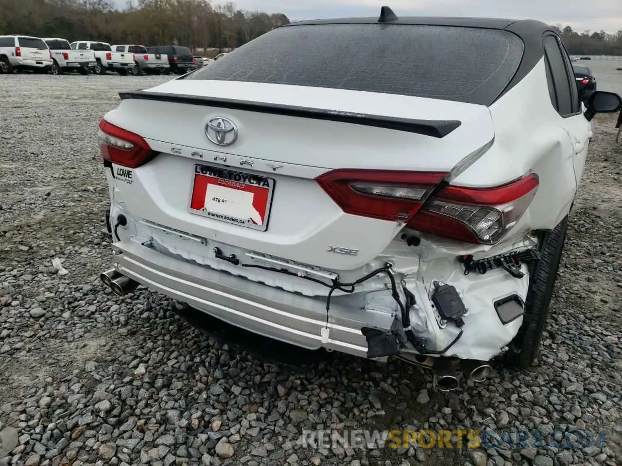 9 fotografías del automóvil dañado 4T1K61AK1NU013297 TOYOTA CAMRY 2022