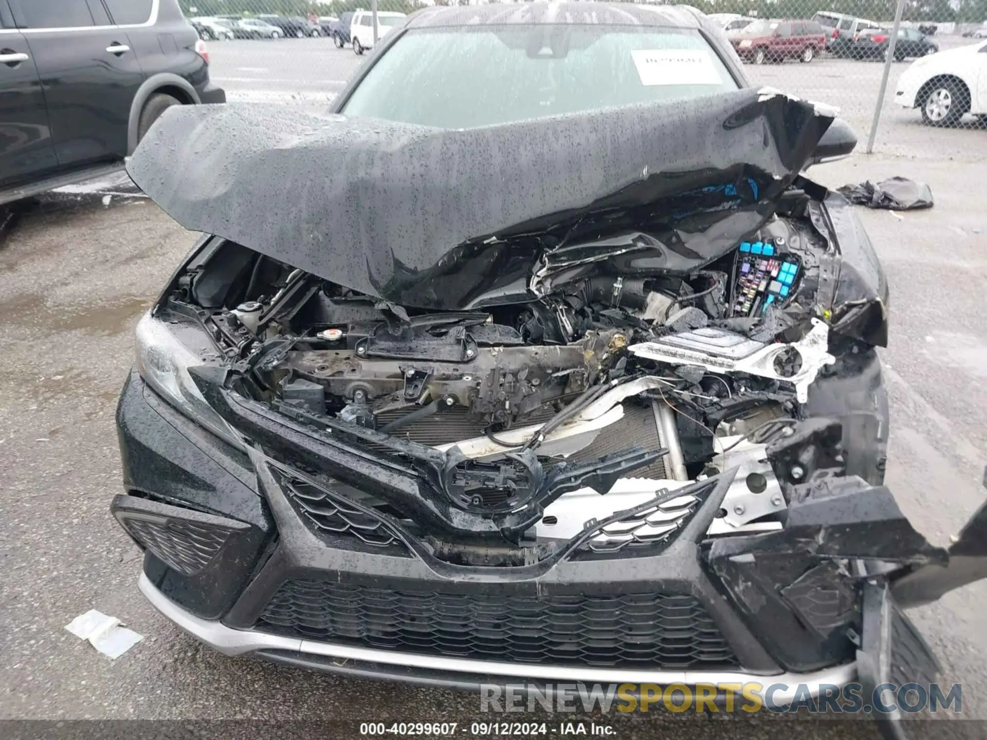11 fotografías del automóvil dañado 4T1K61AK1NU026986 TOYOTA CAMRY 2022