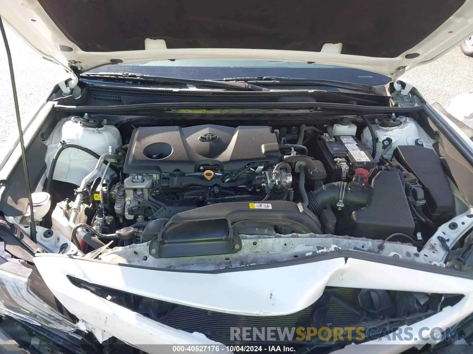 10 fotografías del automóvil dañado 4T1K61AK1NU032626 TOYOTA CAMRY 2022