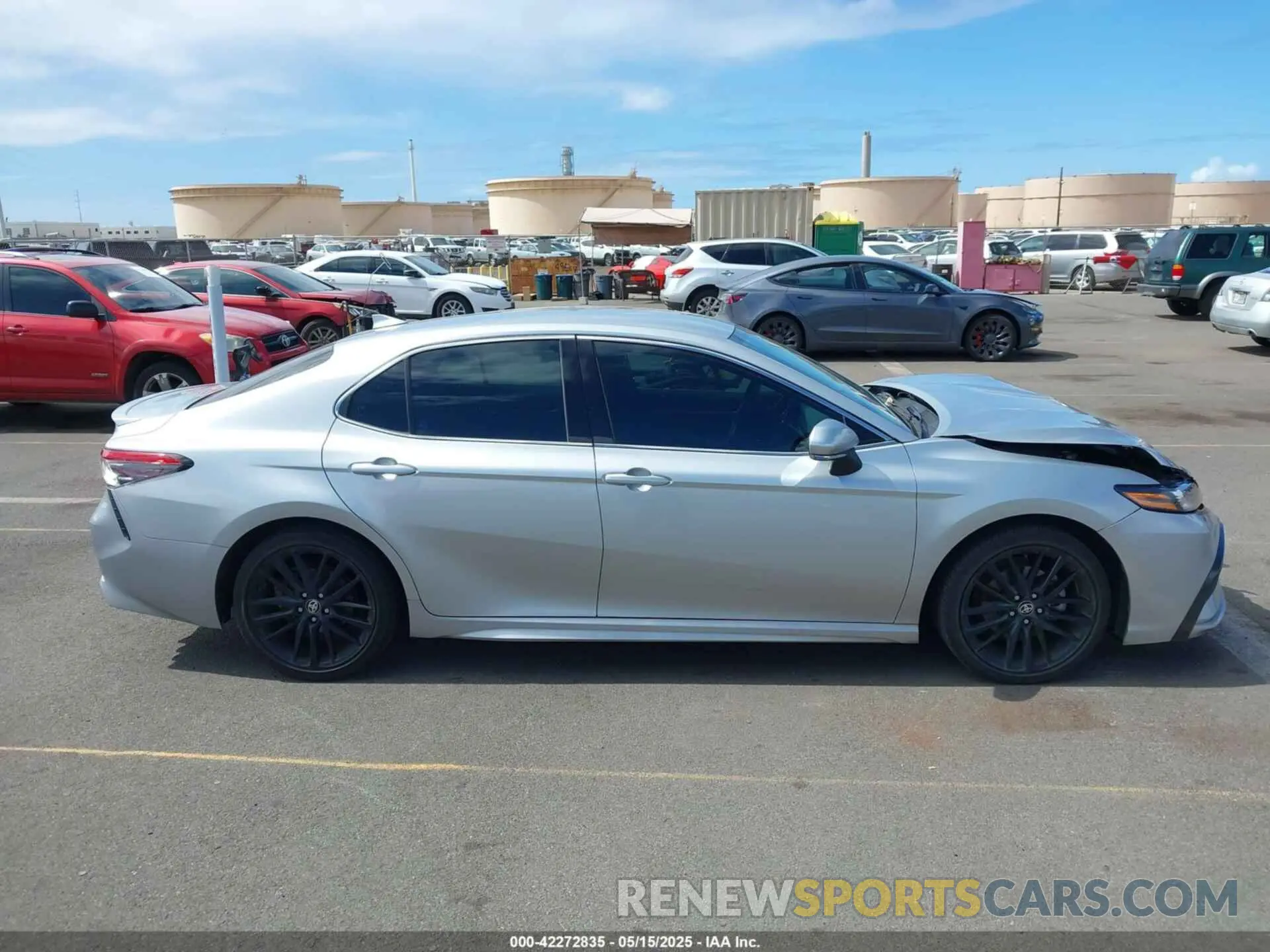 13 fotografías del automóvil dañado 4T1K61AK1NU034649 TOYOTA CAMRY 2022