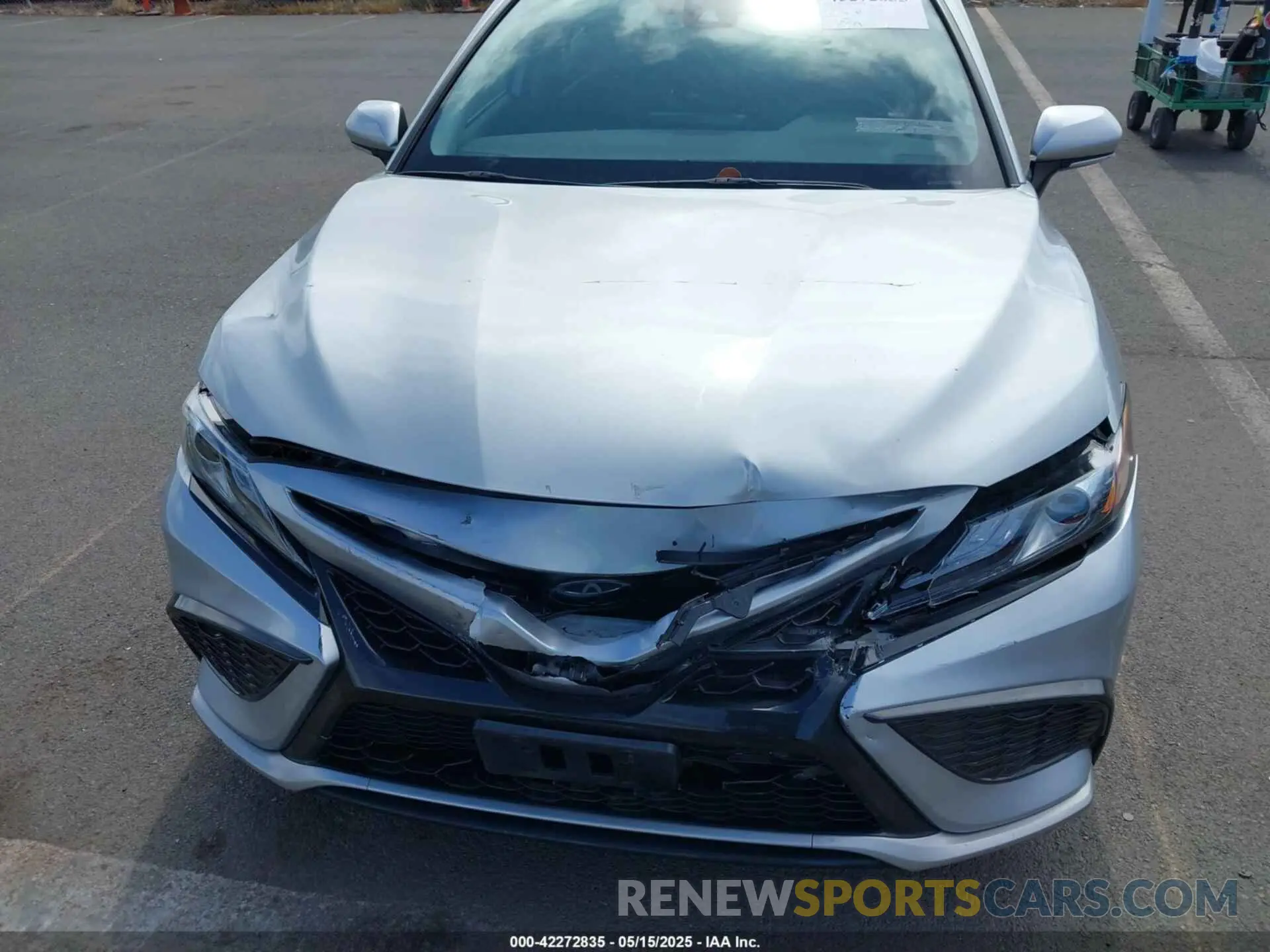 6 fotografías del automóvil dañado 4T1K61AK1NU034649 TOYOTA CAMRY 2022