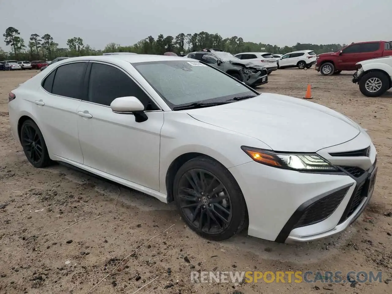4 fotografías del automóvil dañado 4T1K61AK1NU617495 TOYOTA CAMRY 2022