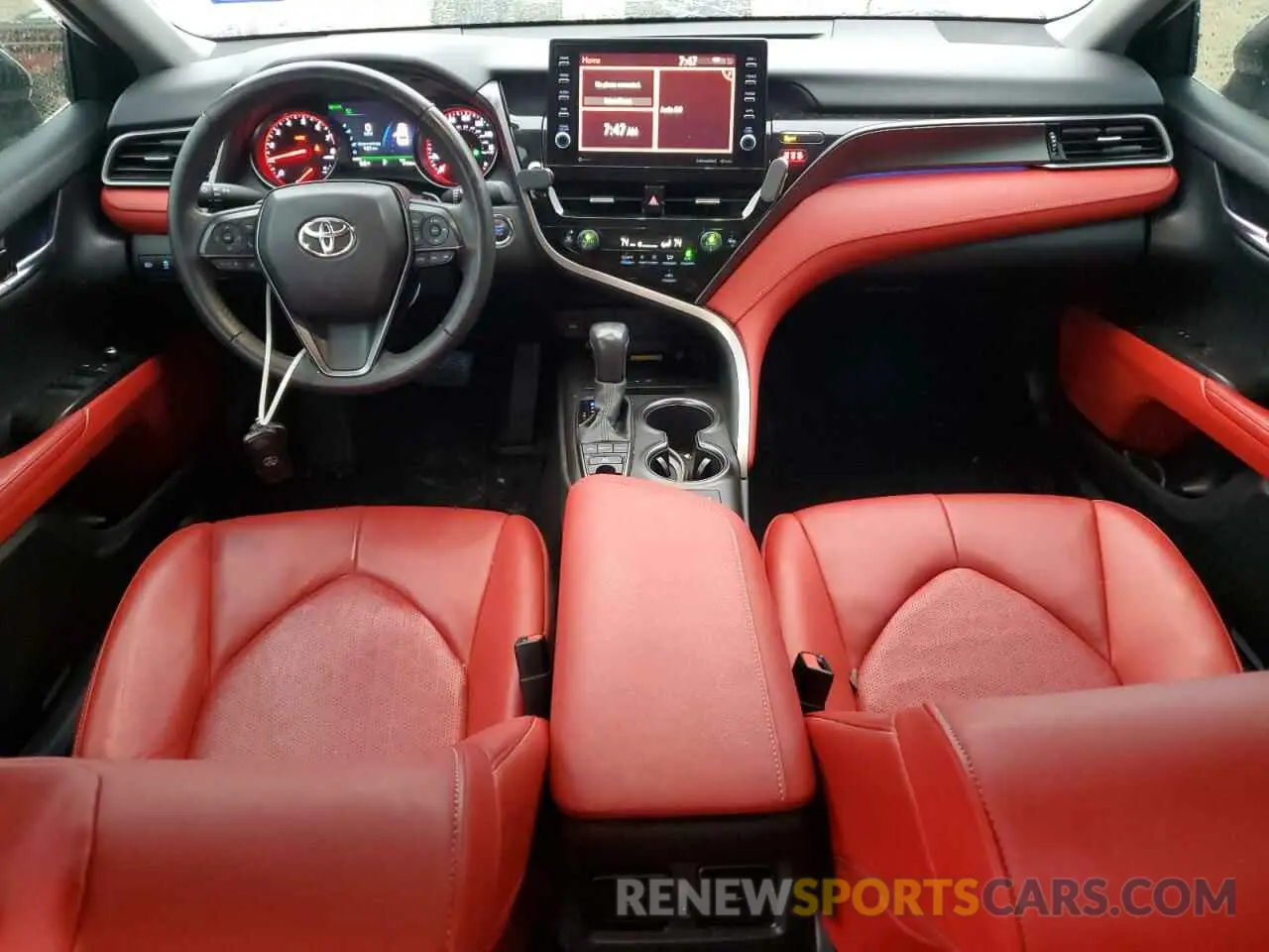 8 fotografías del automóvil dañado 4T1K61AK1NU617495 TOYOTA CAMRY 2022