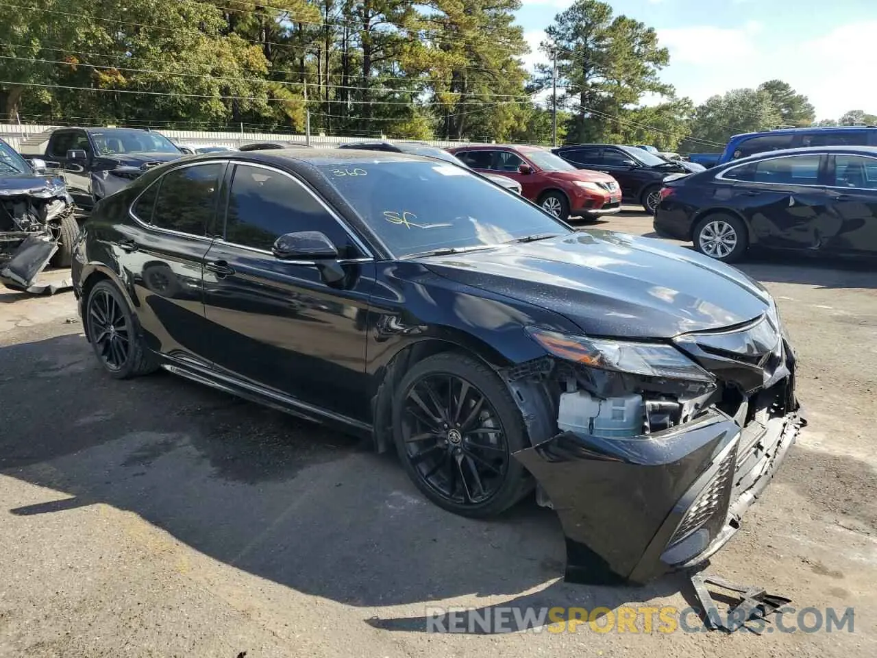 4 fotografías del automóvil dañado 4T1K61AK1NU717631 TOYOTA CAMRY 2022