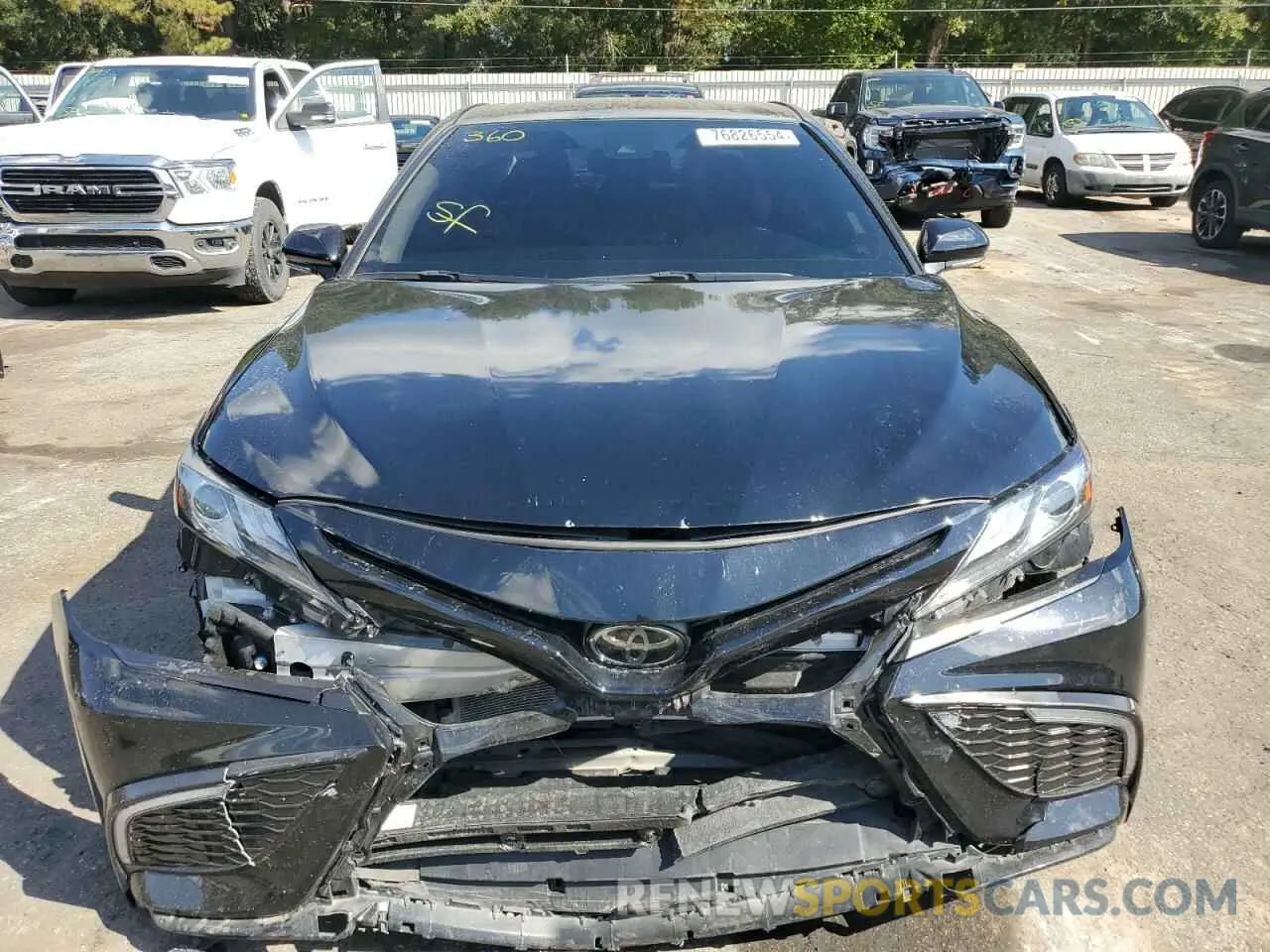 5 fotografías del automóvil dañado 4T1K61AK1NU717631 TOYOTA CAMRY 2022