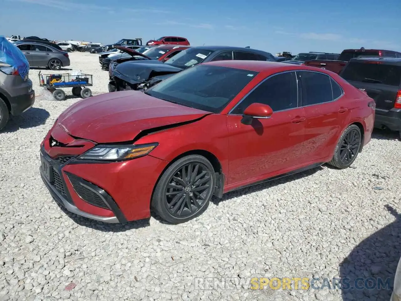 1 fotografías del automóvil dañado 4T1K61AK2NU004396 TOYOTA CAMRY 2022