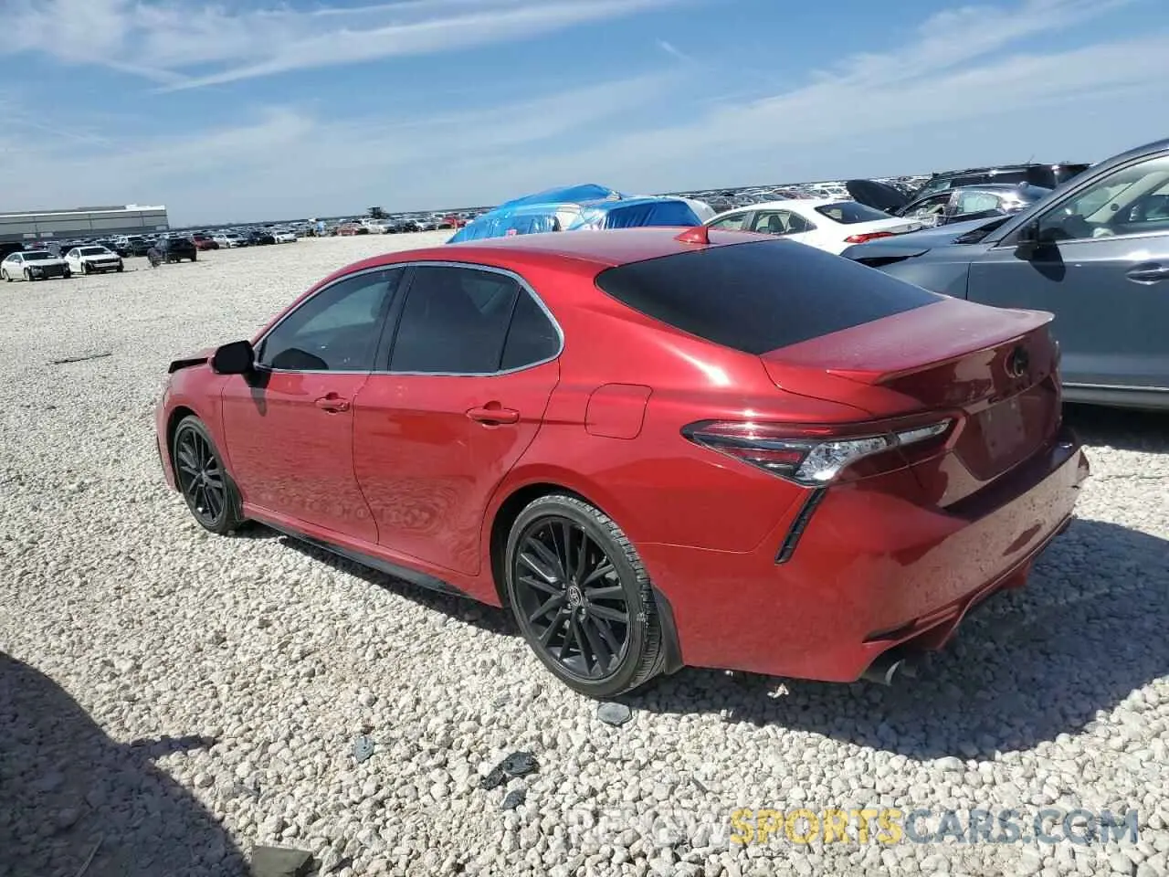 2 fotografías del automóvil dañado 4T1K61AK2NU004396 TOYOTA CAMRY 2022