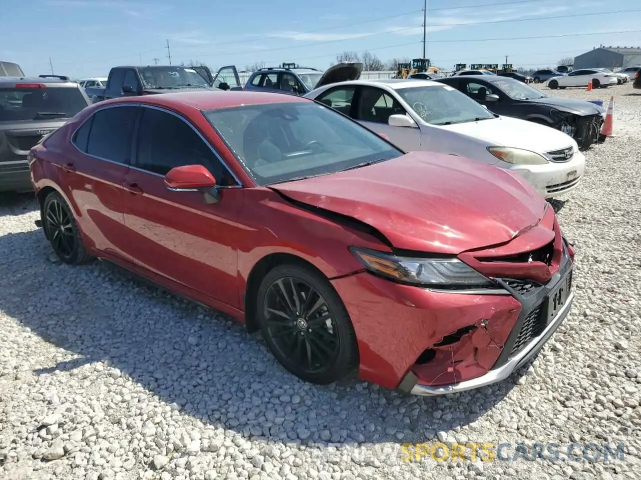 4 fotografías del automóvil dañado 4T1K61AK2NU004396 TOYOTA CAMRY 2022