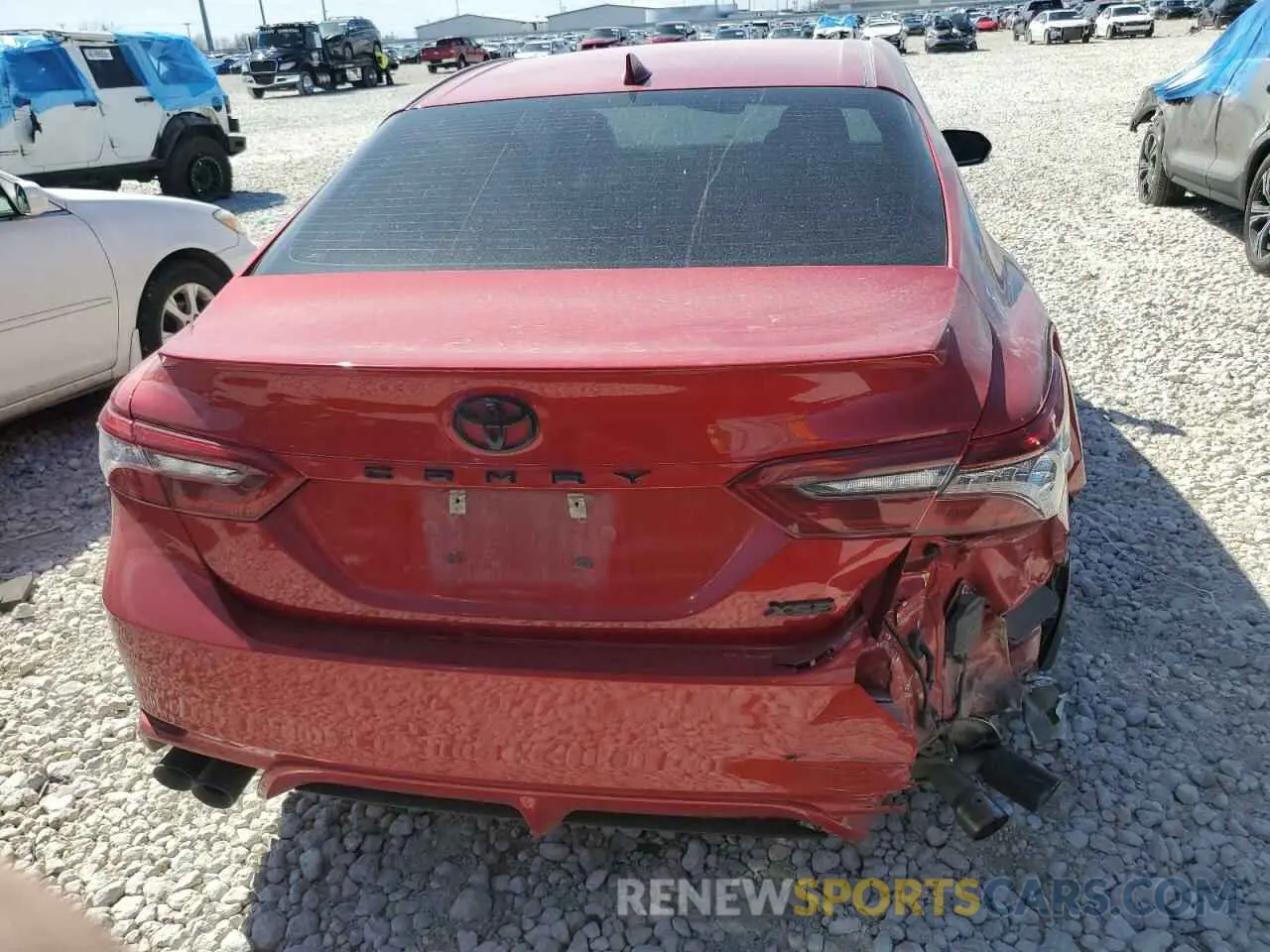 6 fotografías del automóvil dañado 4T1K61AK2NU004396 TOYOTA CAMRY 2022