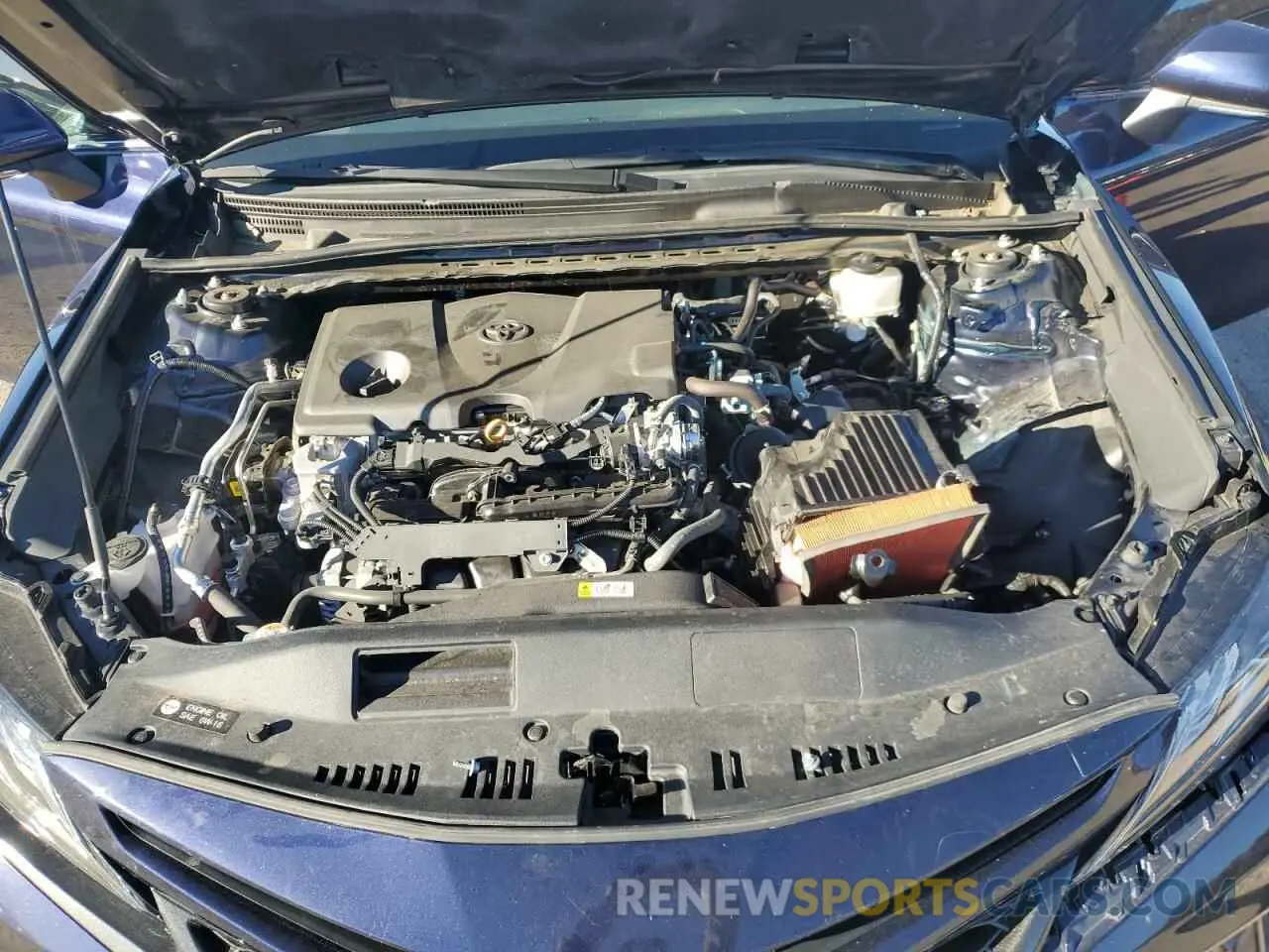11 fotografías del automóvil dañado 4T1K61AK3NU017514 TOYOTA CAMRY 2022