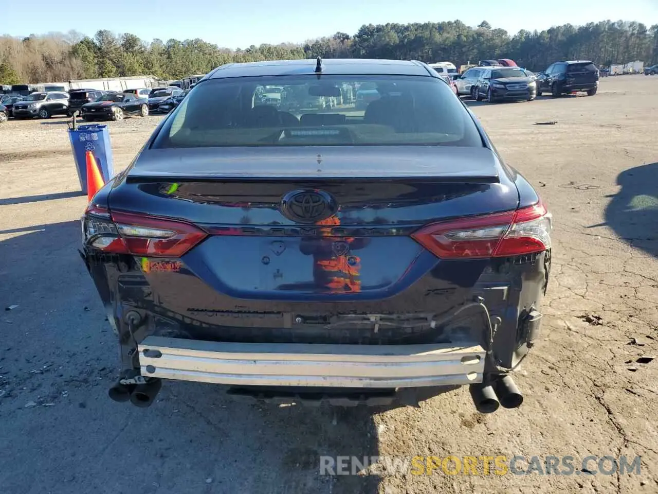 6 fotografías del automóvil dañado 4T1K61AK3NU017514 TOYOTA CAMRY 2022