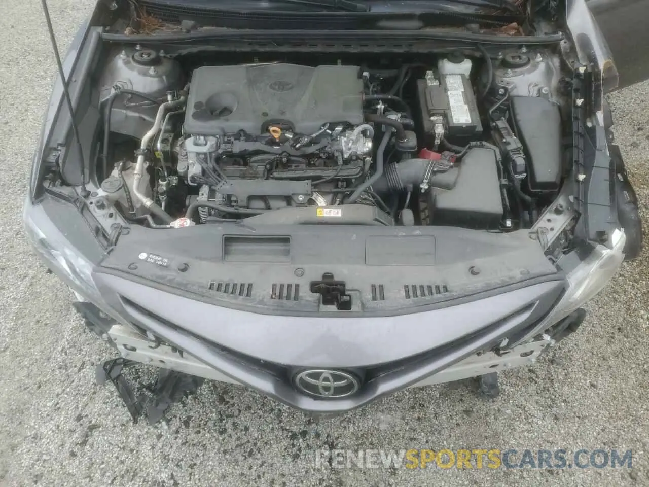 11 fotografías del automóvil dañado 4T1K61AK3NU075140 TOYOTA CAMRY 2022