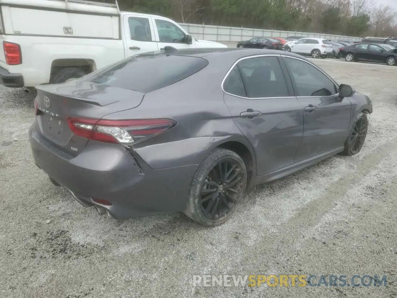 3 fotografías del automóvil dañado 4T1K61AK3NU075140 TOYOTA CAMRY 2022