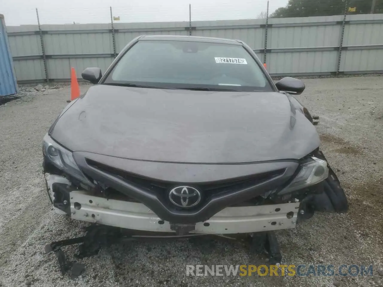 5 fotografías del automóvil dañado 4T1K61AK3NU075140 TOYOTA CAMRY 2022