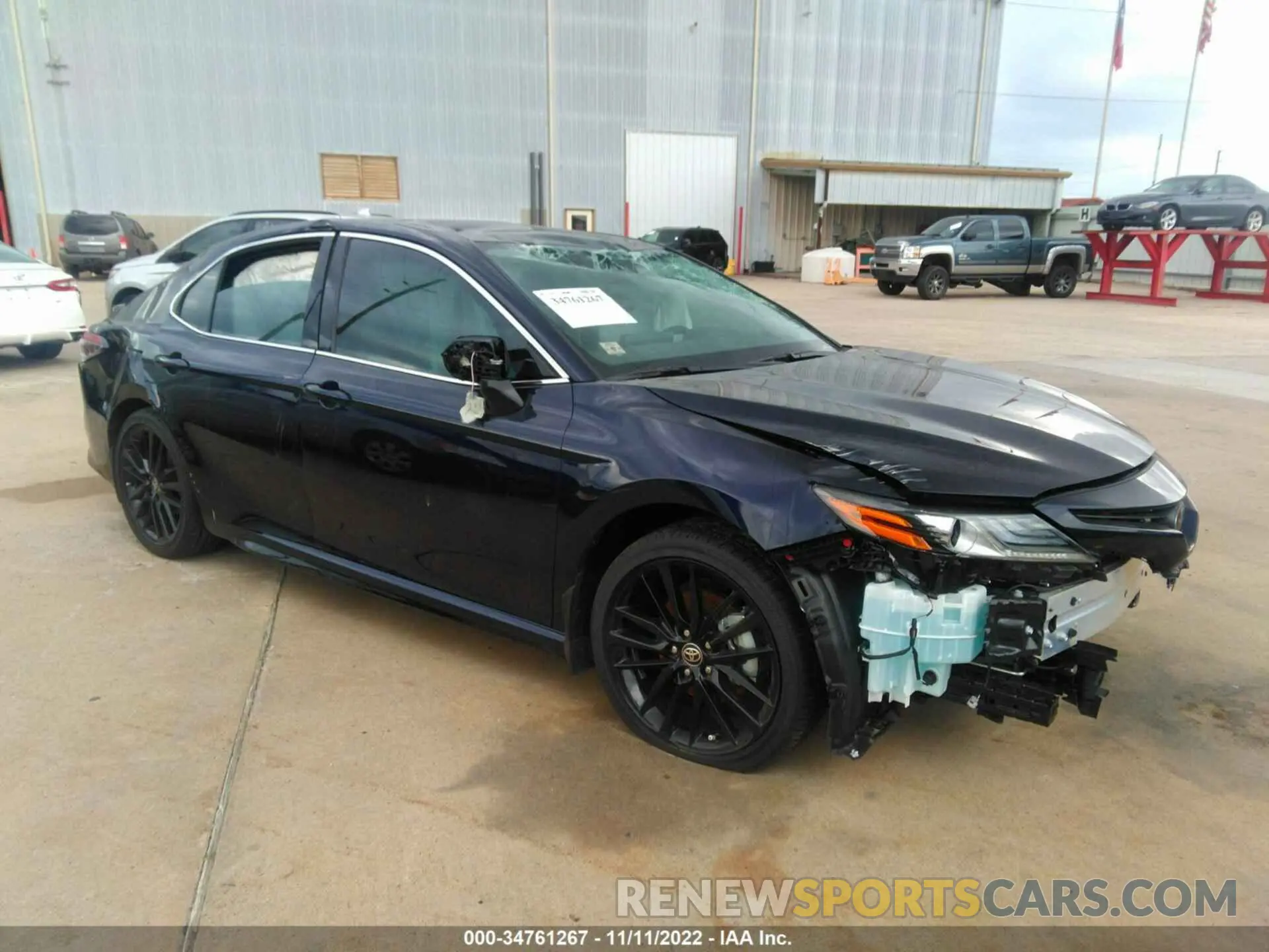 1 fotografías del automóvil dañado 4T1K61AK3NU075414 TOYOTA CAMRY 2022