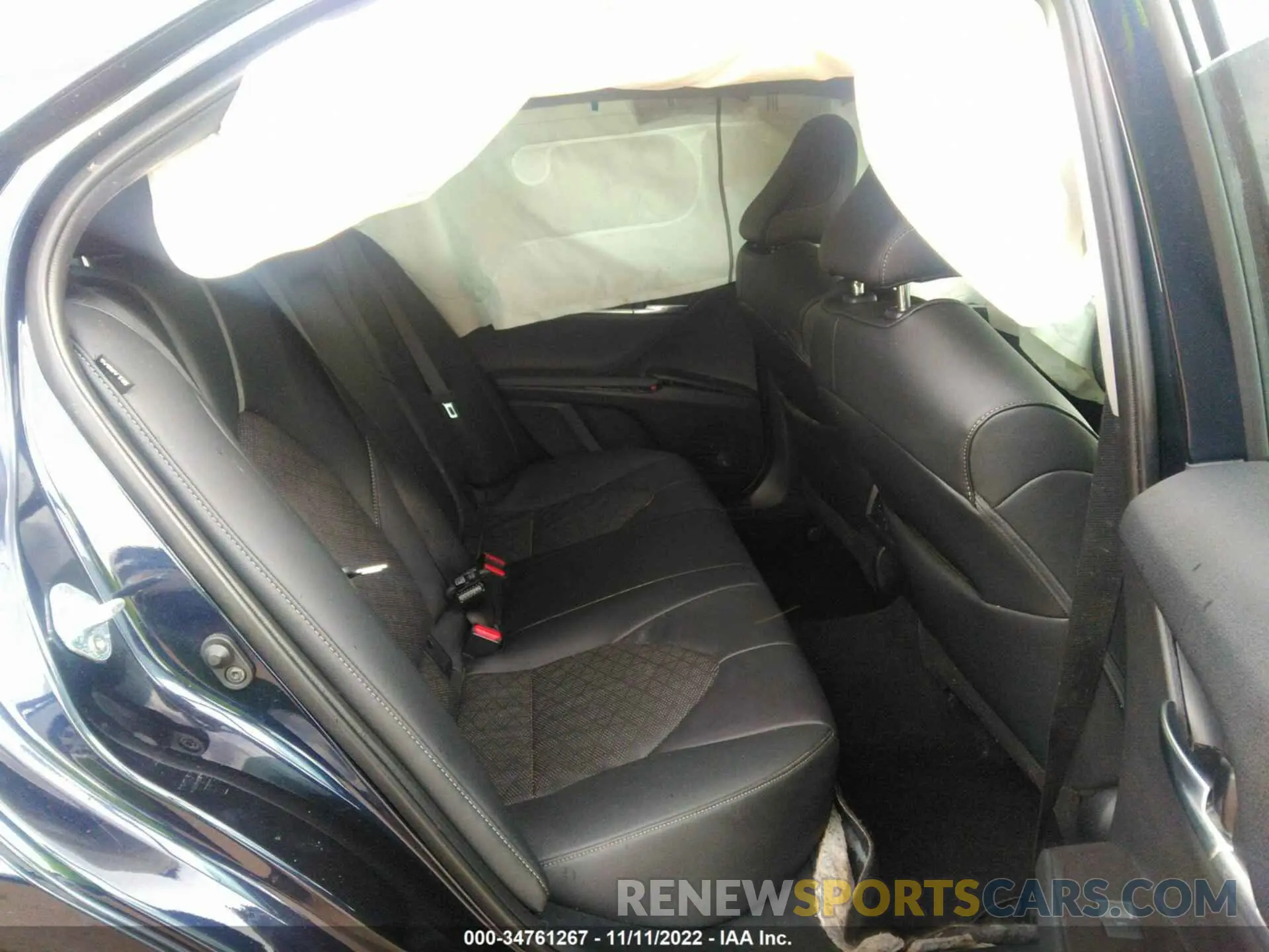 8 fotografías del automóvil dañado 4T1K61AK3NU075414 TOYOTA CAMRY 2022