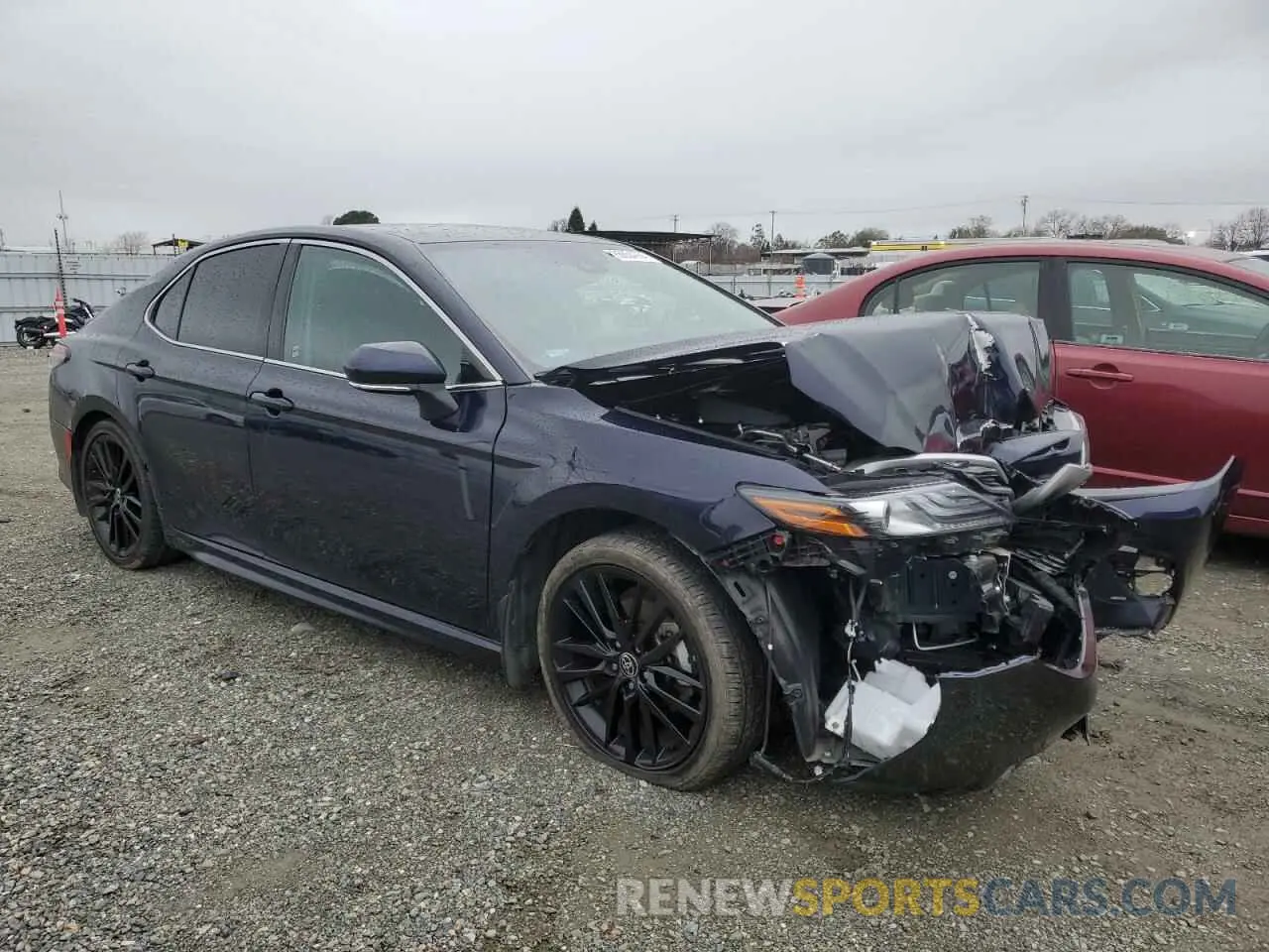 4 fotografías del automóvil dañado 4T1K61AK3NU701589 TOYOTA CAMRY 2022