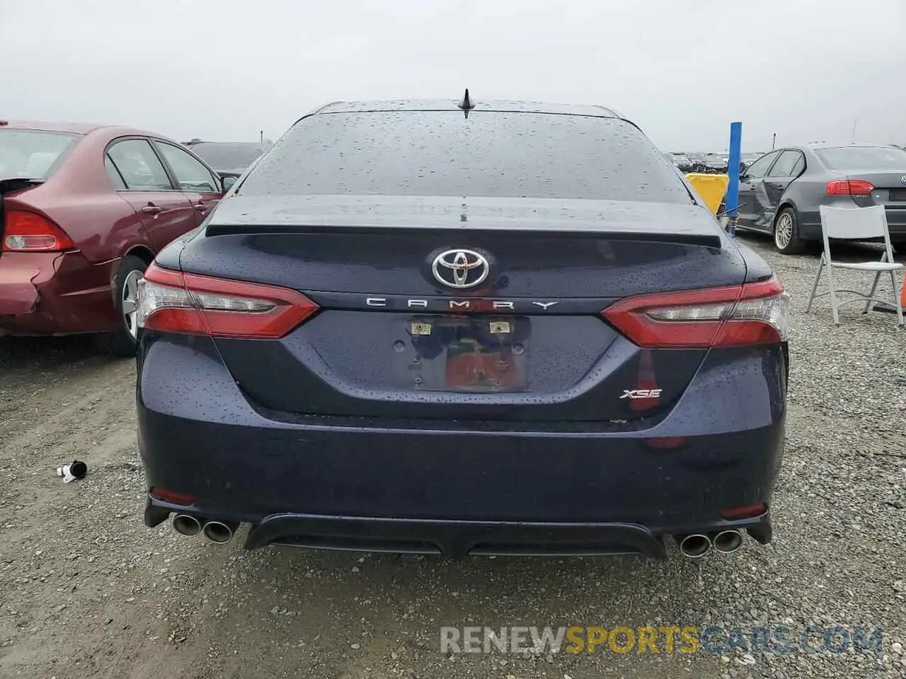 6 fotografías del automóvil dañado 4T1K61AK3NU701589 TOYOTA CAMRY 2022