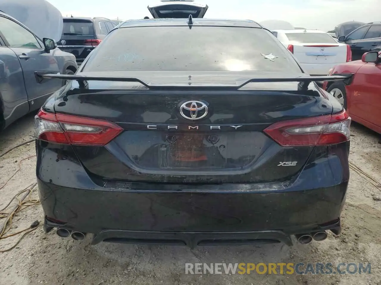 6 fotografías del automóvil dañado 4T1K61AK4NU027081 TOYOTA CAMRY 2022