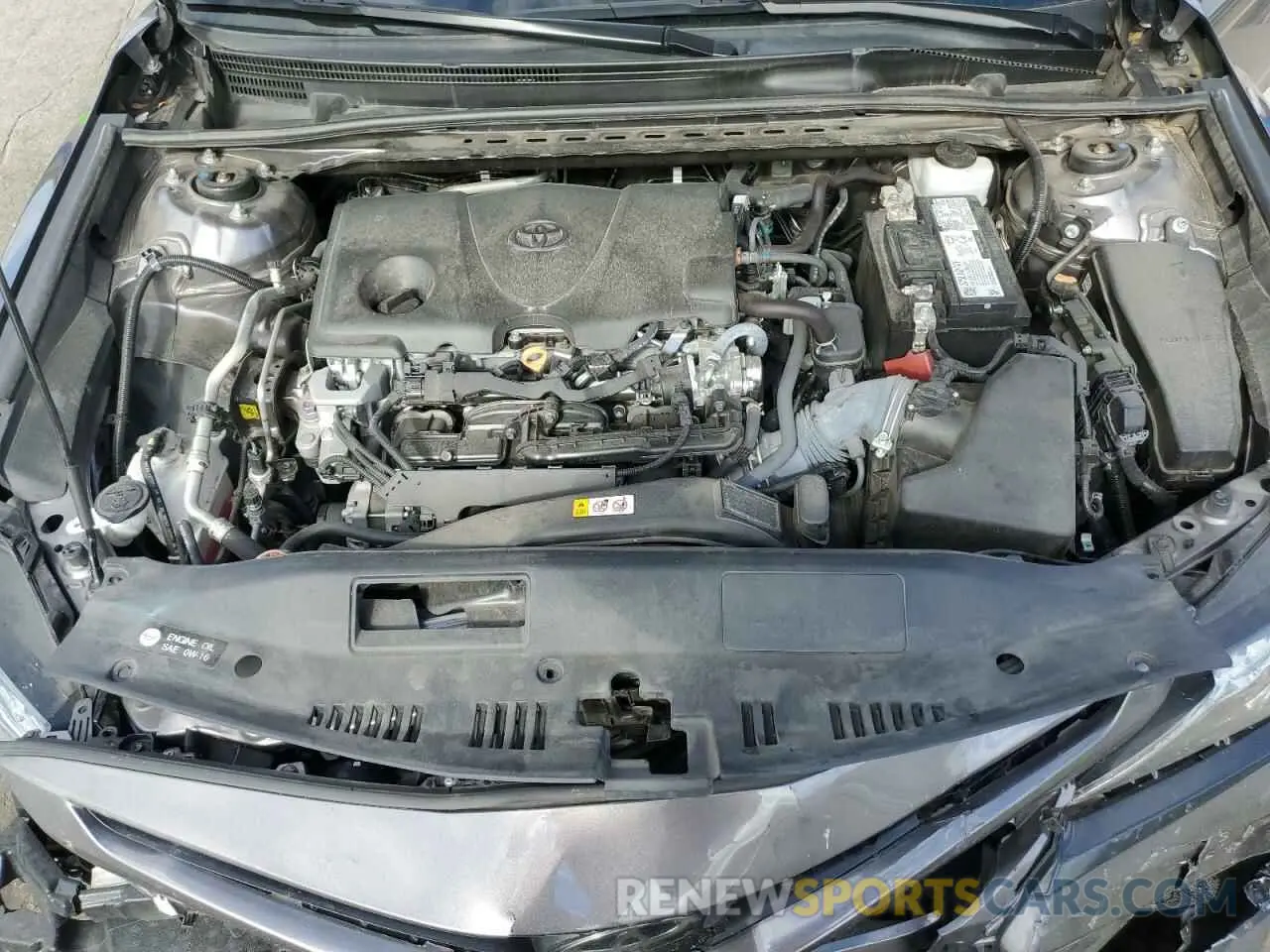 11 fotografías del automóvil dañado 4T1K61AK4NU033897 TOYOTA CAMRY 2022