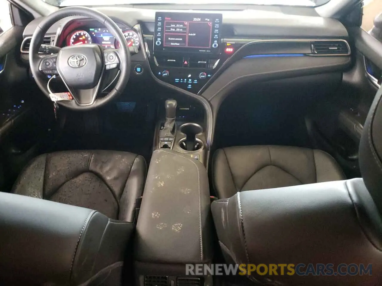 8 fotografías del automóvil dañado 4T1K61AK4NU718398 TOYOTA CAMRY 2022