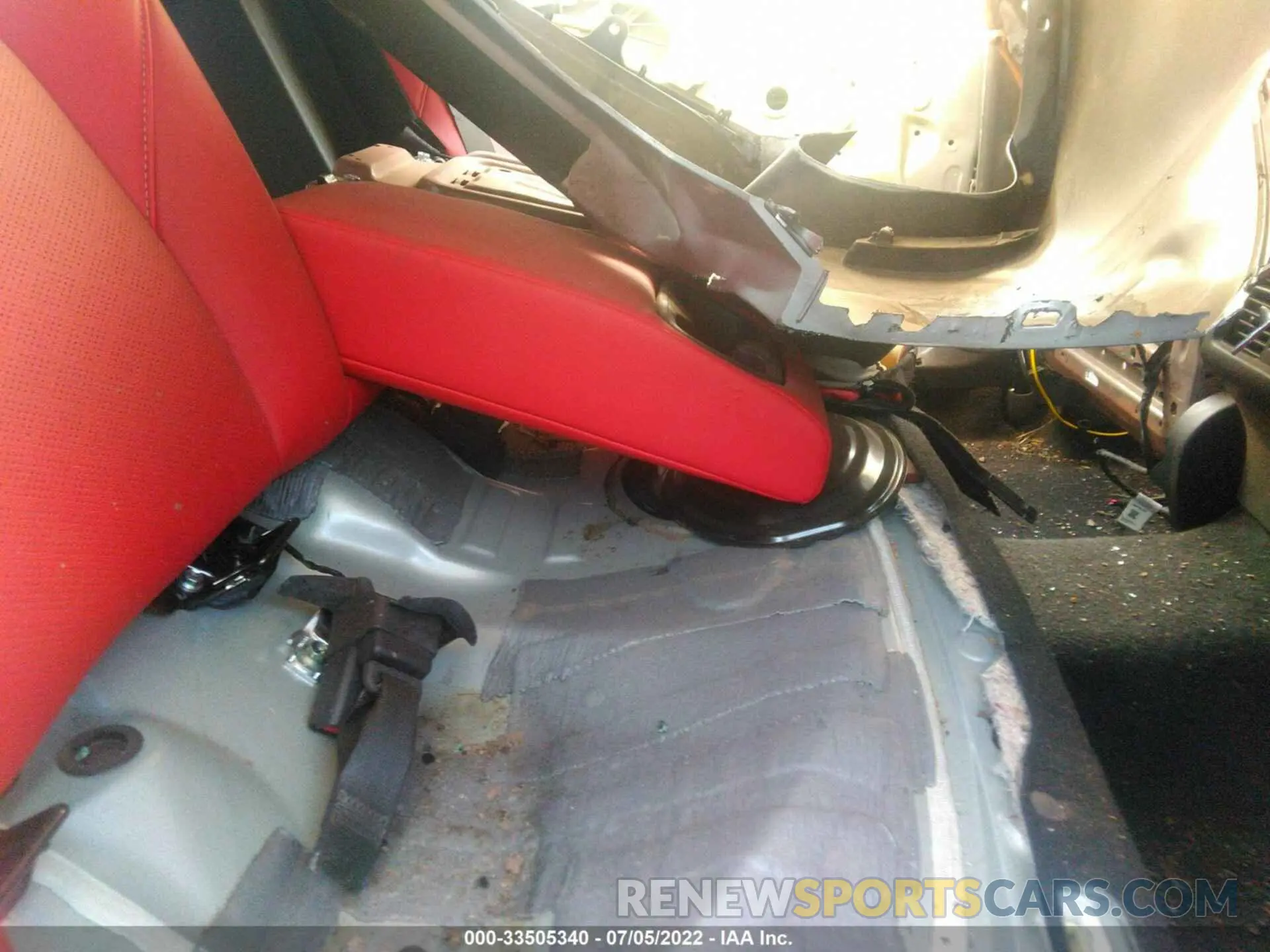 8 fotografías del automóvil dañado 4T1K61AK5NU016400 TOYOTA CAMRY 2022