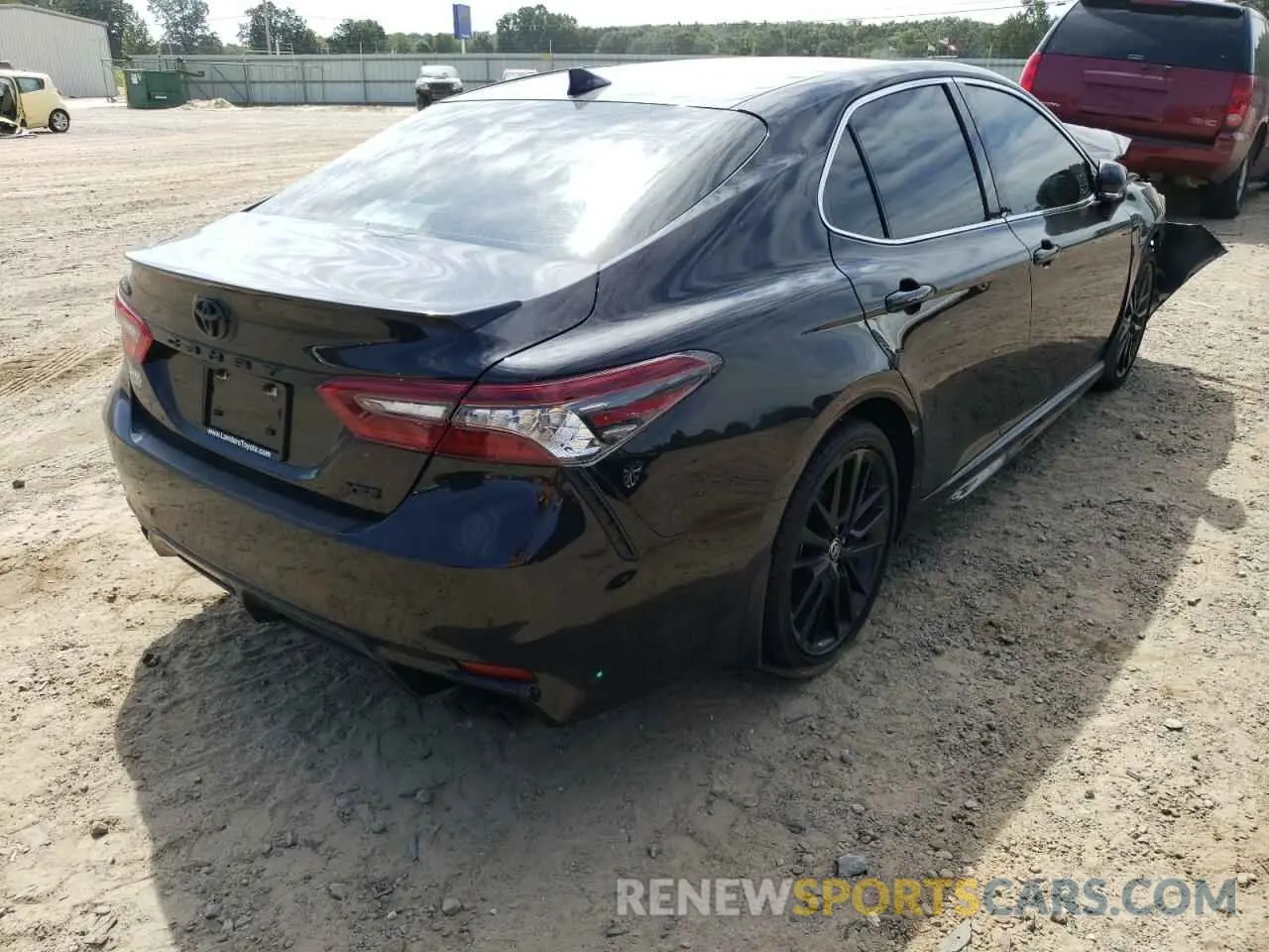 4 fotografías del automóvil dañado 4T1K61AK5NU016591 TOYOTA CAMRY 2022