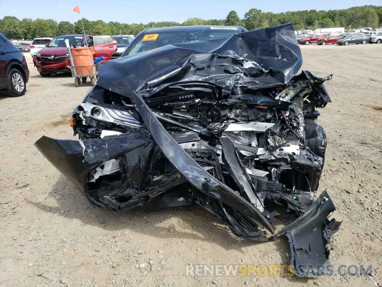 7 fotografías del automóvil dañado 4T1K61AK5NU016591 TOYOTA CAMRY 2022