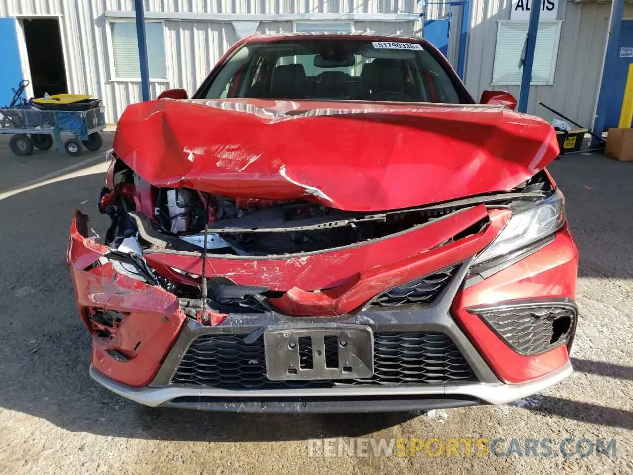 5 fotografías del automóvil dañado 4T1K61AK5NU019913 TOYOTA CAMRY 2022