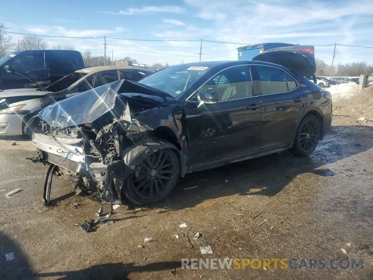 1 fotografías del automóvil dañado 4T1K61AK5NU075947 TOYOTA CAMRY 2022