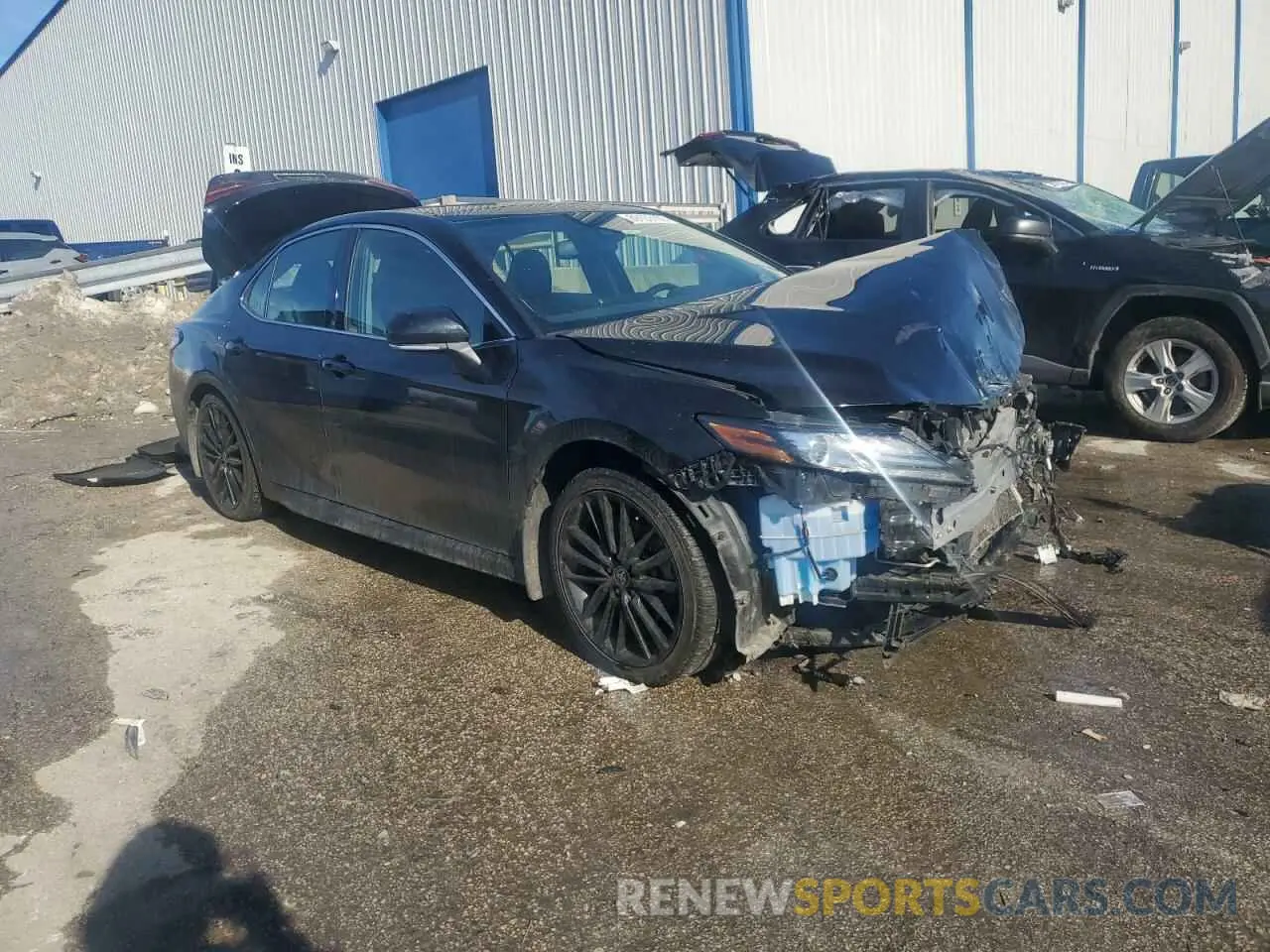 4 fotografías del automóvil dañado 4T1K61AK5NU075947 TOYOTA CAMRY 2022