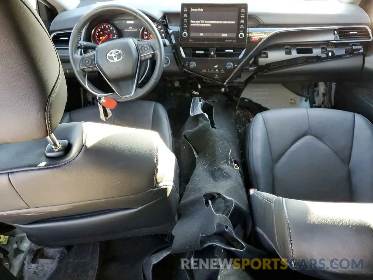 8 fotografías del automóvil dañado 4T1K61AK6NU027406 TOYOTA CAMRY 2022
