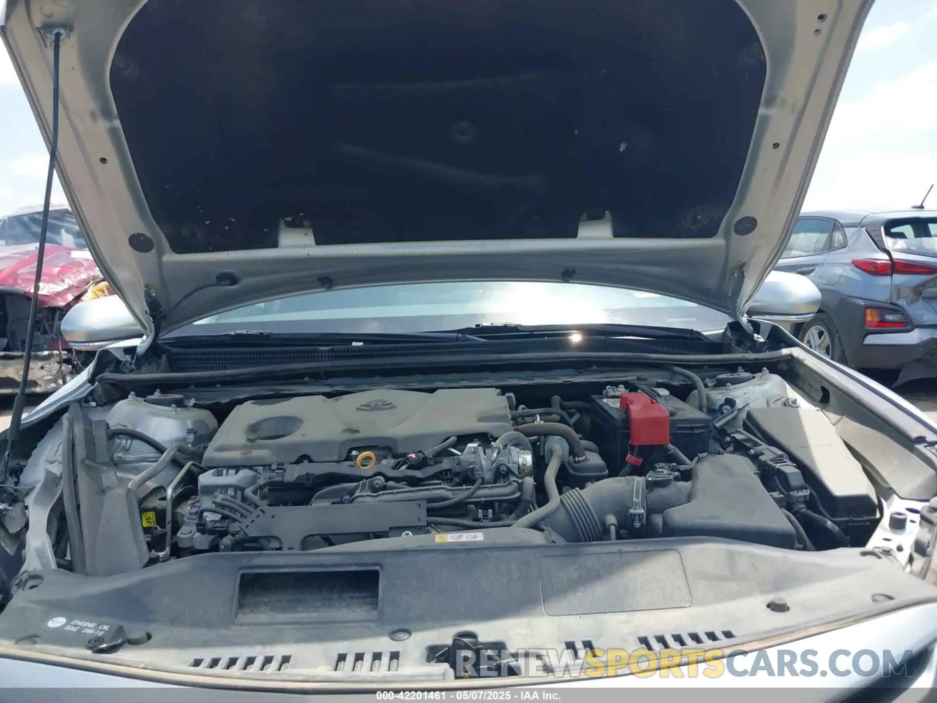 10 fotografías del automóvil dañado 4T1K61AK7NU004149 TOYOTA CAMRY 2022