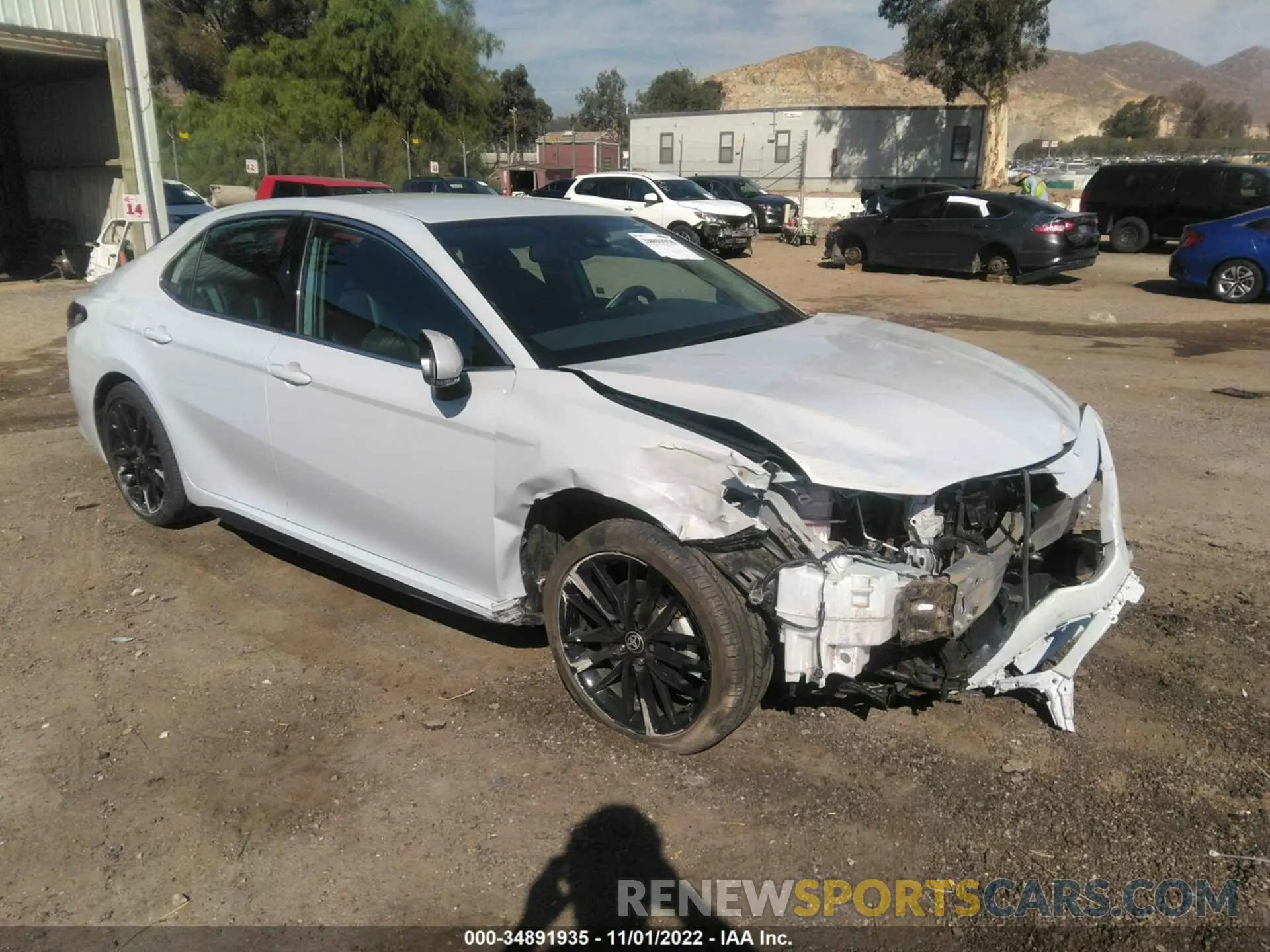 1 fotografías del automóvil dañado 4T1K61AK7NU008802 TOYOTA CAMRY 2022